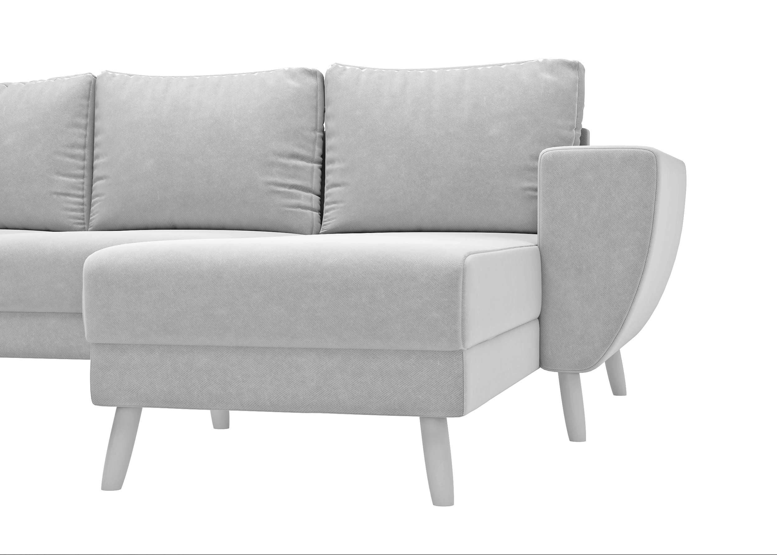 Stylefy stellbar, frei Apollo, bestellbar, oder Wellenfederung im U-Form, Design, links Wohnlandschaft Raum Sofa, Modern mane mit rechts