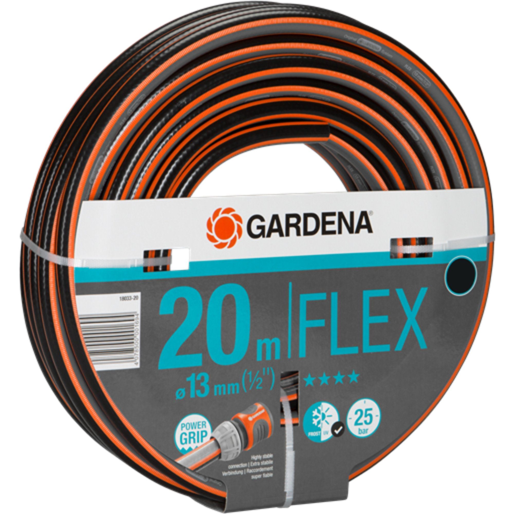 GARDENA Gartenschlauch GARDENA Comfort FLEX Schlauch 13mm (1/2), (20