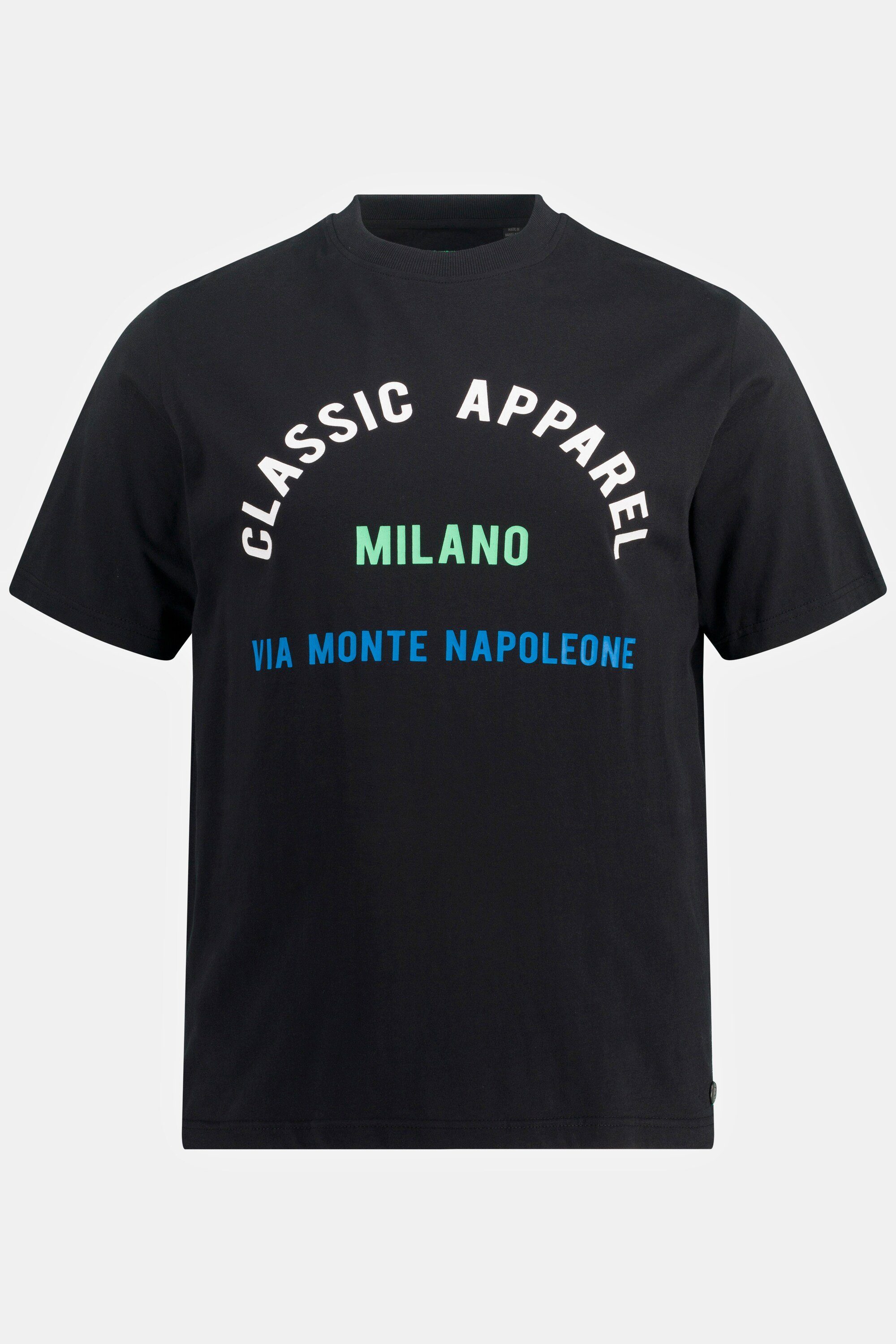 T-Shirt T-Shirt Milano Print Halbarm JP1880 Rundhals