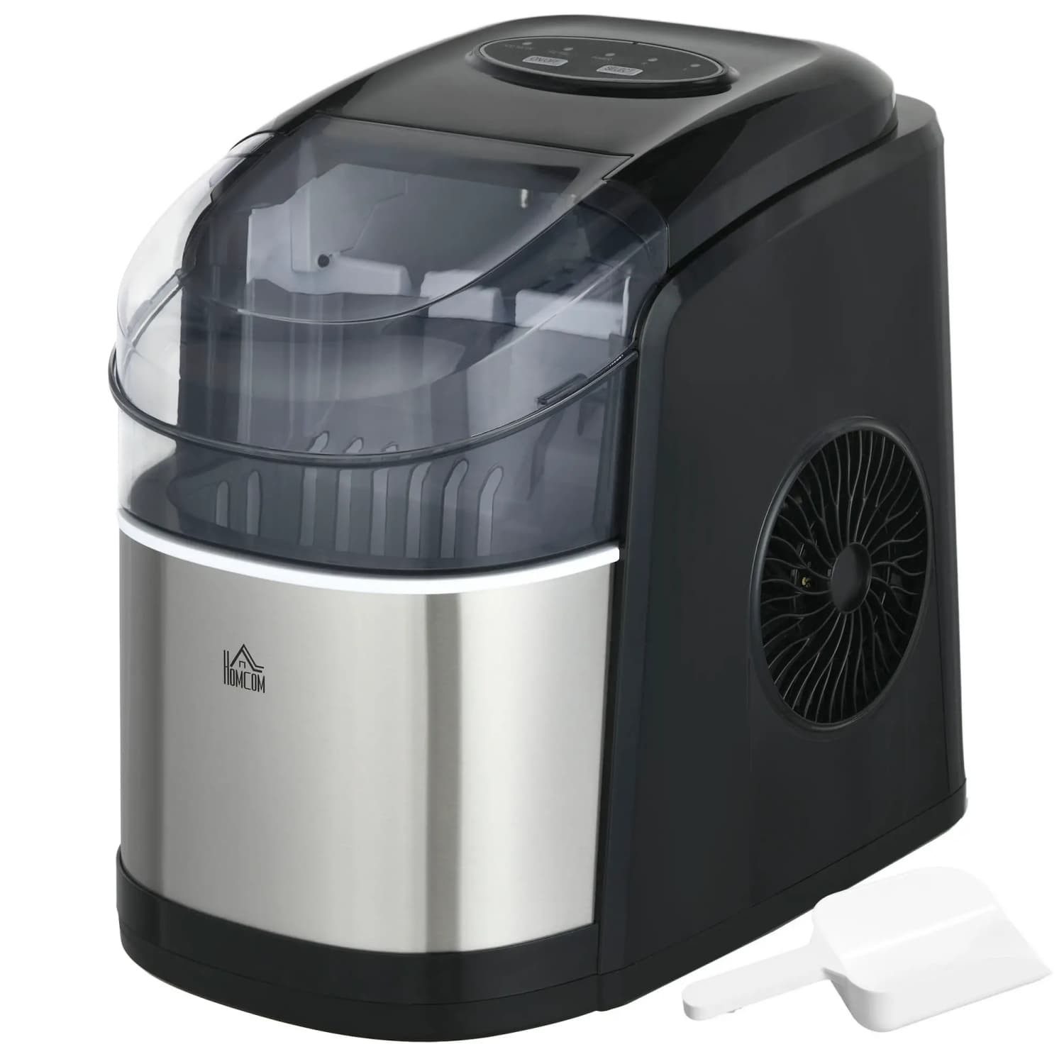 autolock Eismaschine Eiswürfelmaschine Eiswürfelspender Ice-Maker 12kg/Tag, 9 Stück/ 6-12Minuten,Eiswürfelautomat