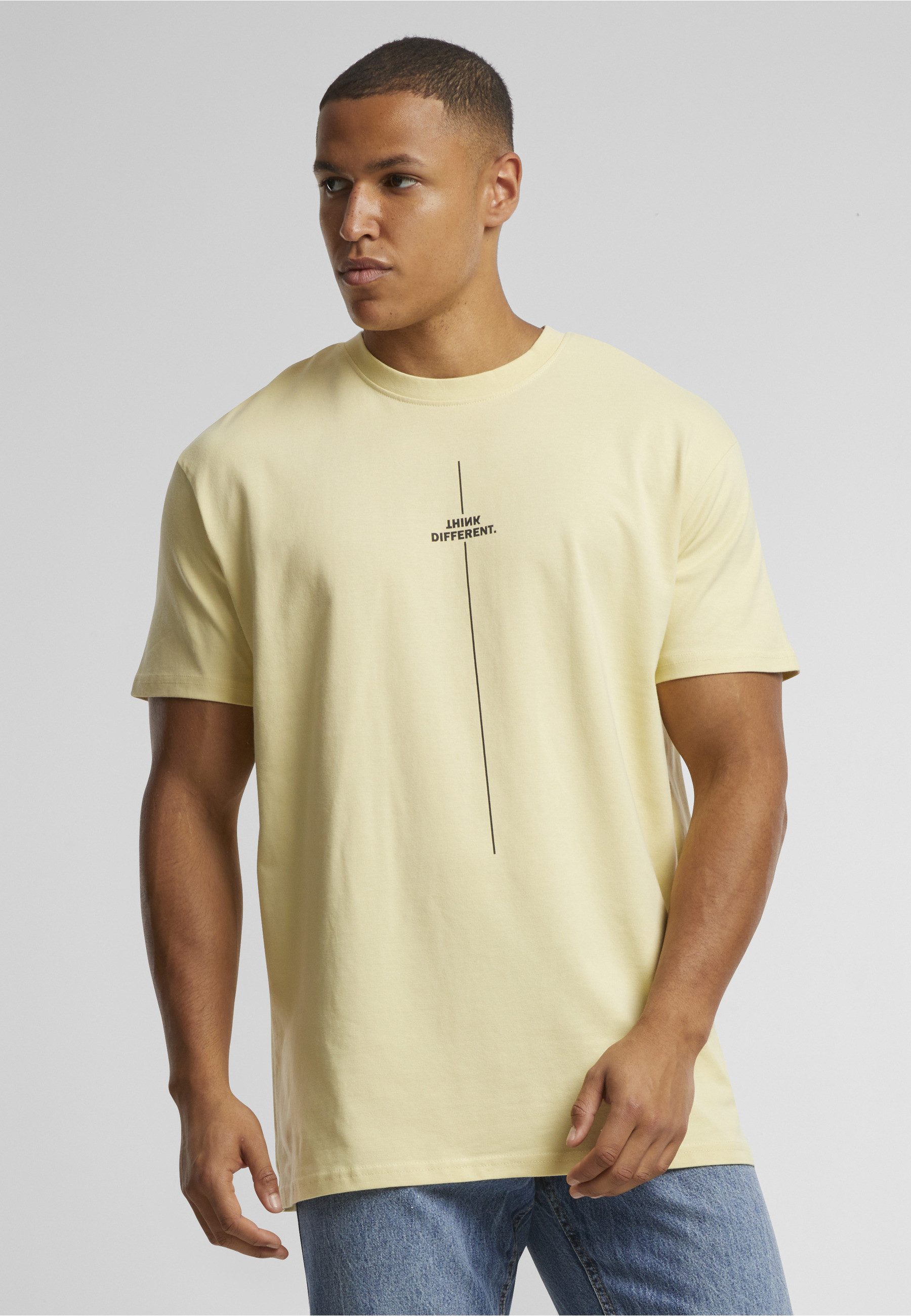Merchcode T-Shirt Merchcode Herren Think Different Heavy Oversized Tee (1-tlg)