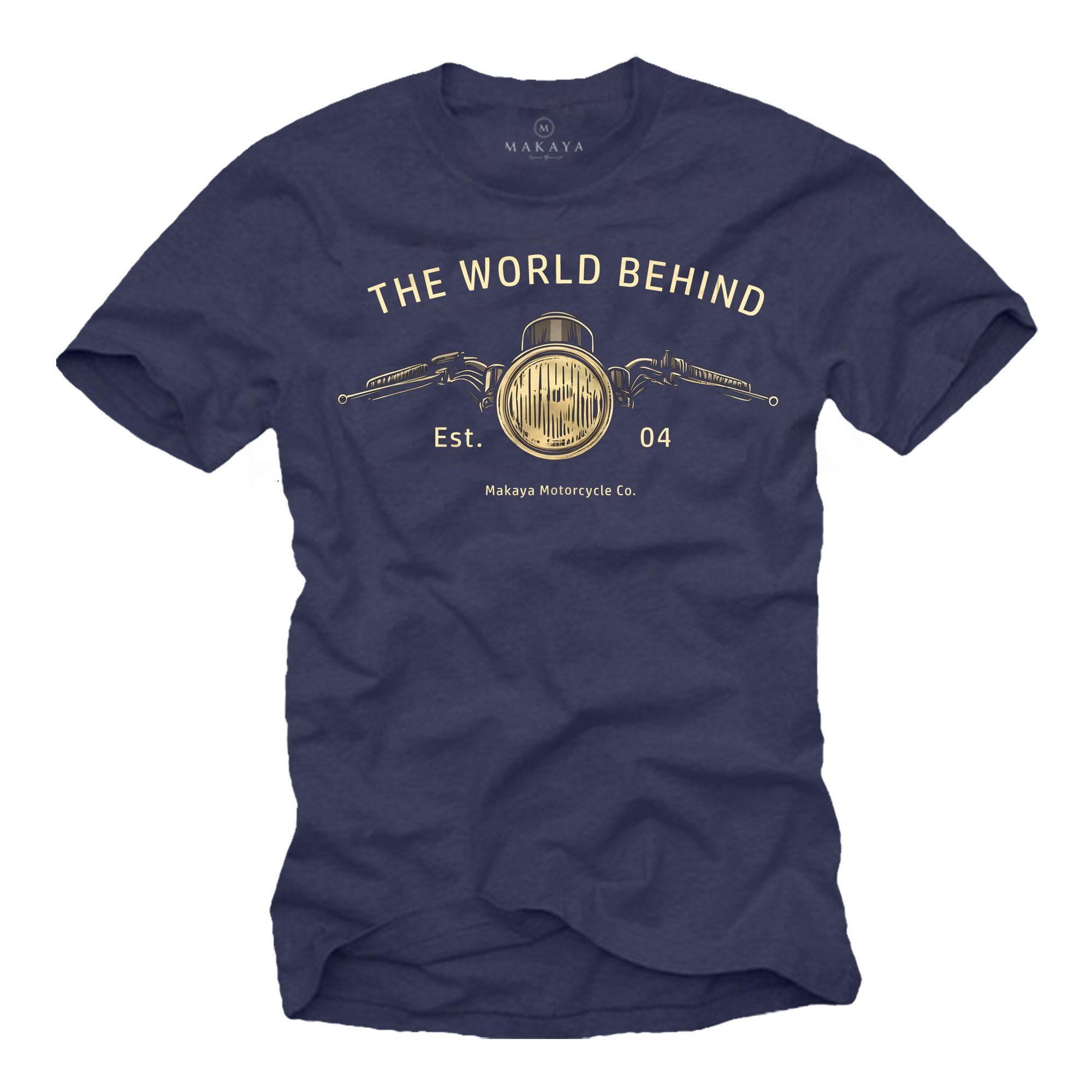 T-Shirt Bikershirt für Herren – Cooles Funshirt mit Spruch für Motorradfans