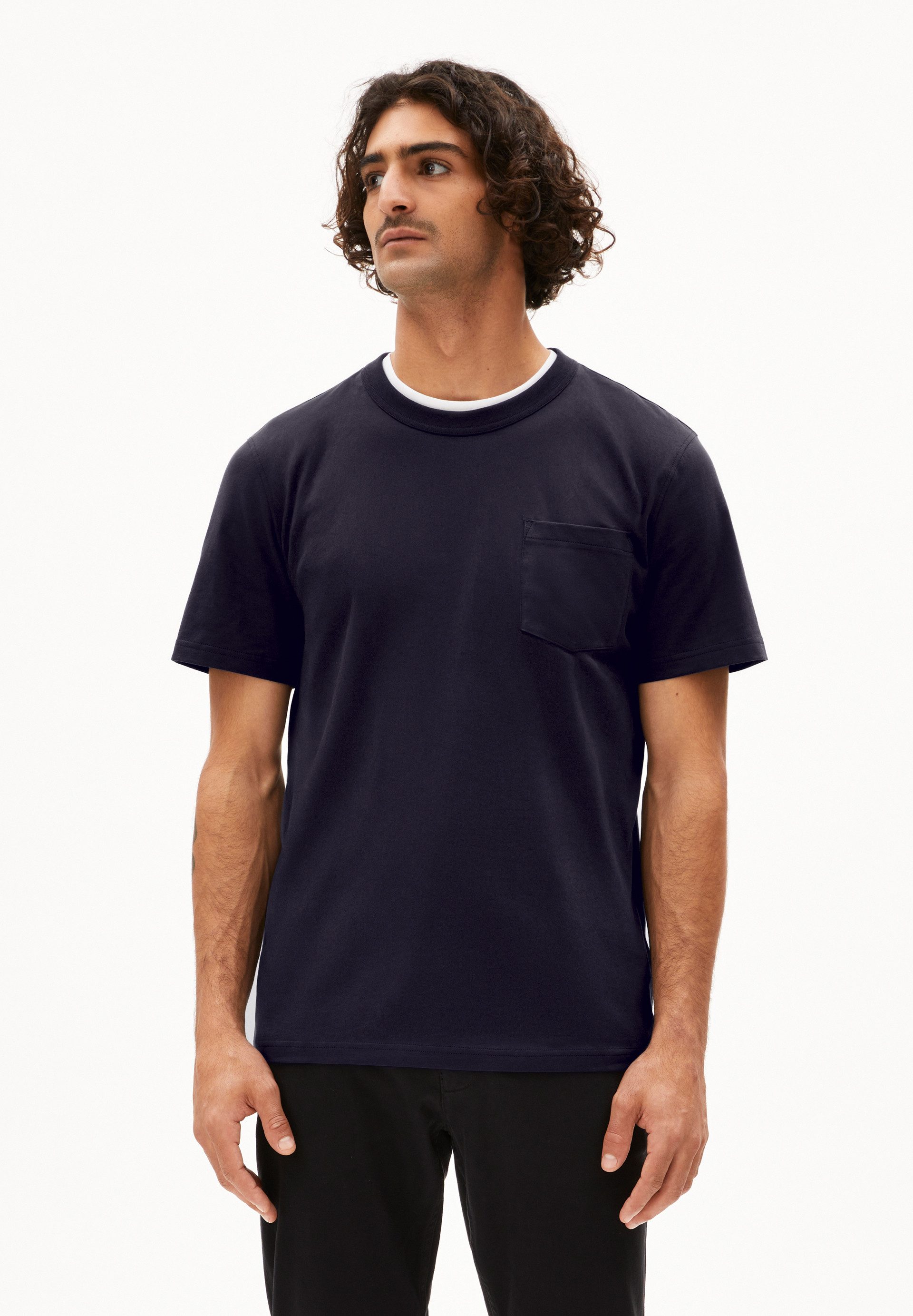 Armedangels T-Shirt MAARKOS POCKET Midweight T-Shirt günstig online kaufen