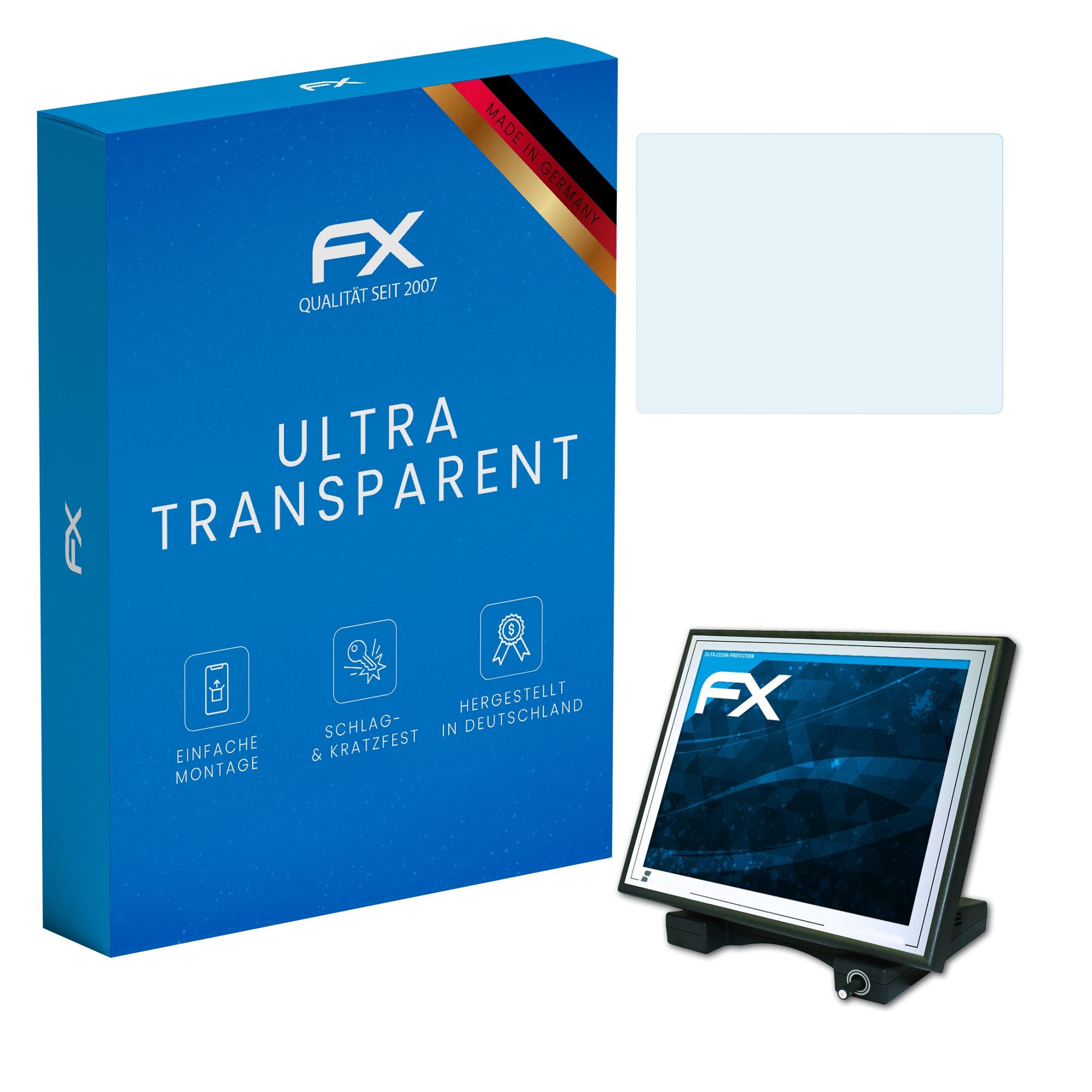 Schutzfolie Displayschutz für Schultes S-700 flextouch+