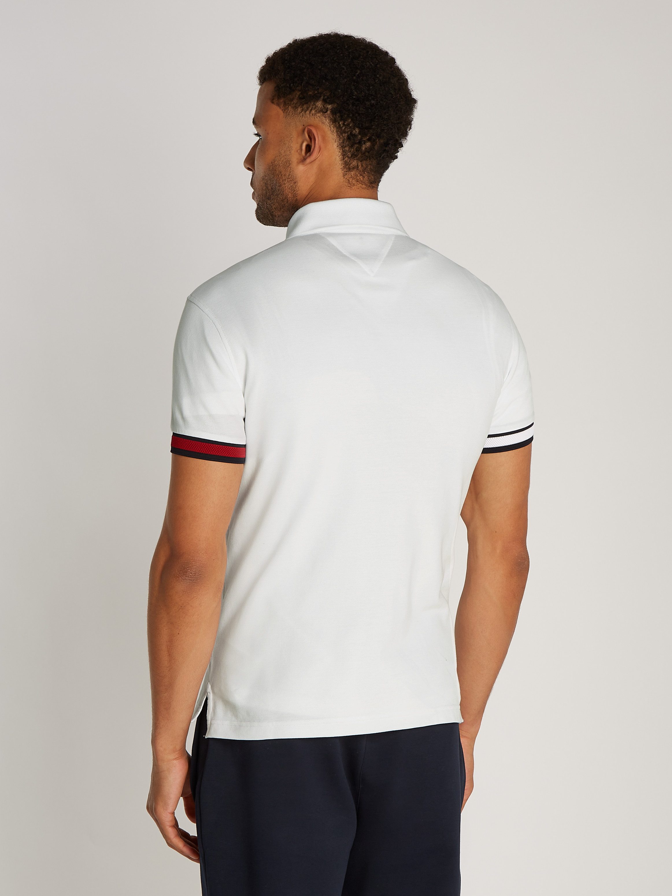 Tommy Hilfiger Poloshirt FLAG CUFF SLIM günstig online kaufen