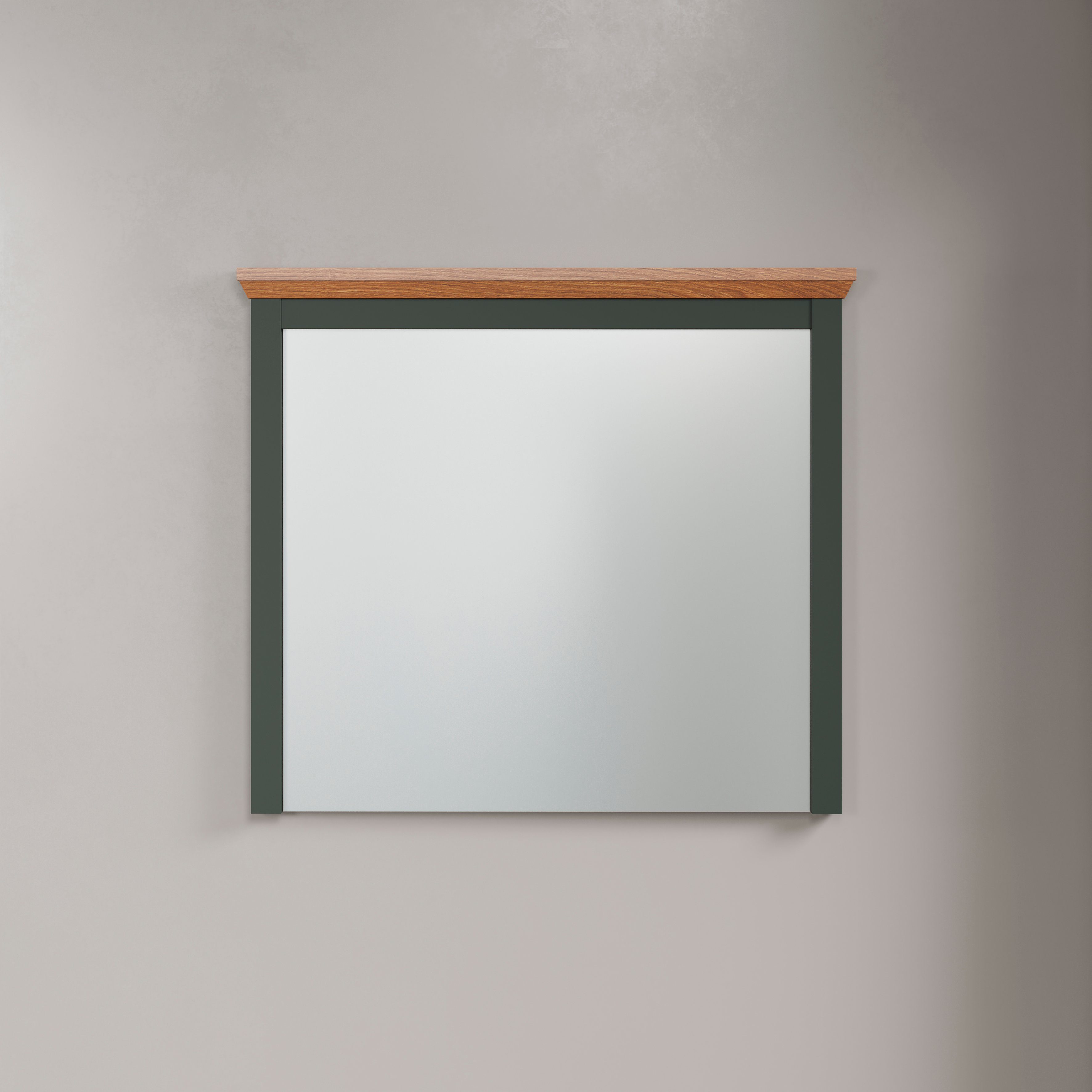 Home affaire Garderobenspiegel Vienna (1-St), Wandspiegel in matter Optik mit Rahmen - (B/T/H) 77/6/68 cm