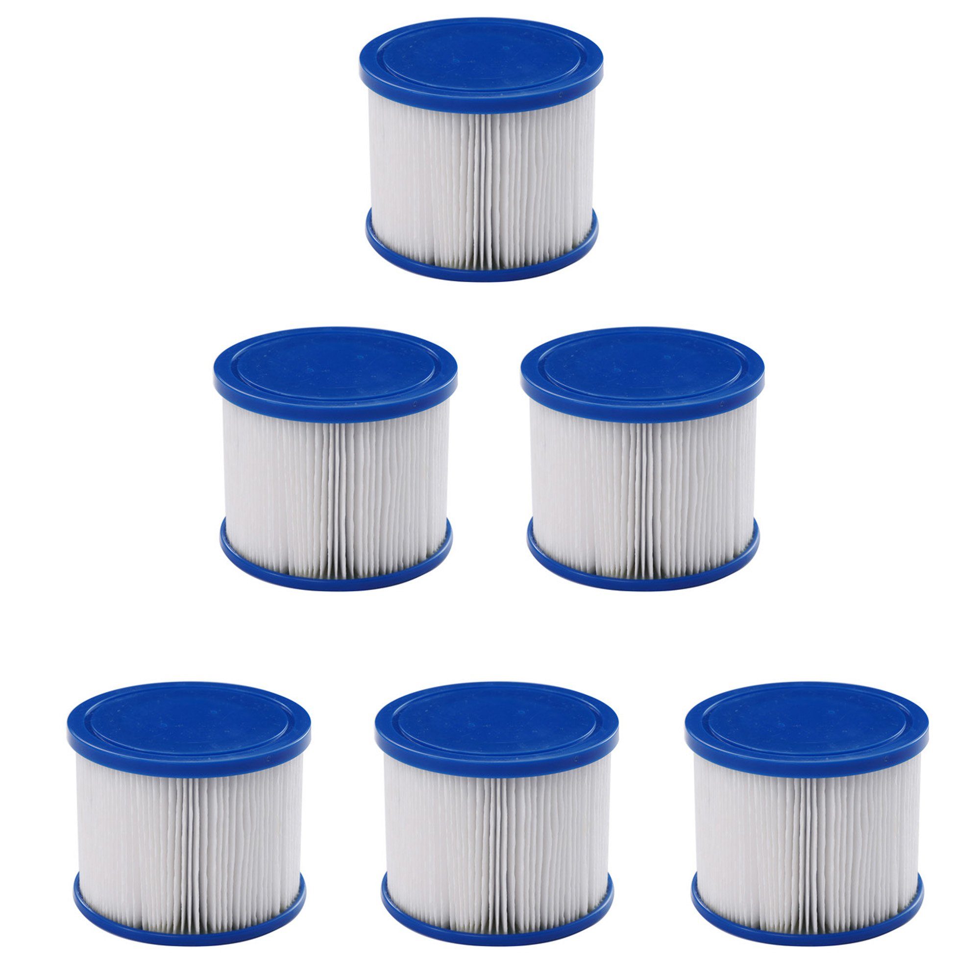 Arebos Pool-Filterkartusche Poolfilter, 6x Filterkartuschen, Spa, Whirlpool günstig online kaufen