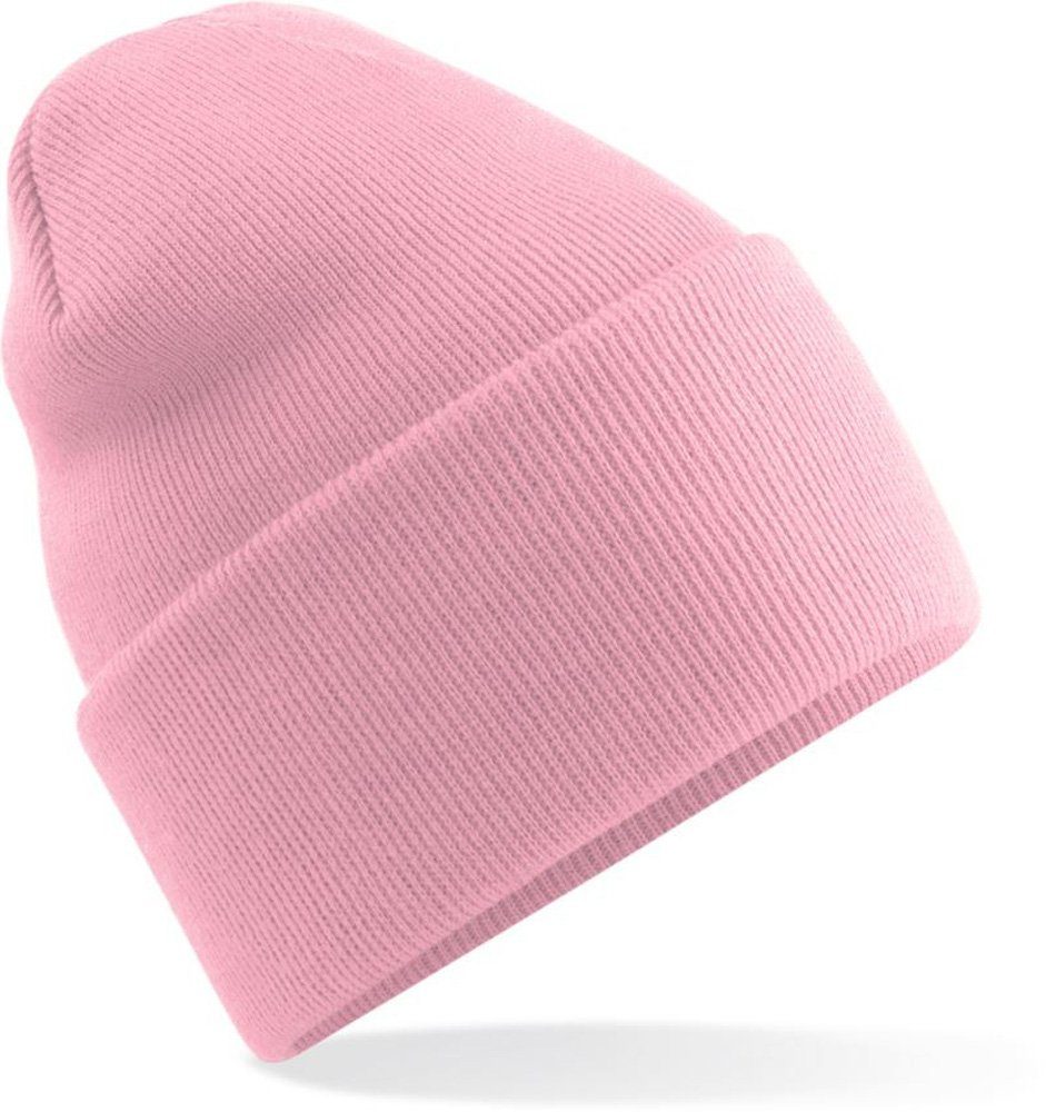 Modescout Stadler Beanie Wintermütze Strickmütze mit langem Umschlag (2erPack) (Spar-Set, 2er Pack) mit 50% recyceltes Polyester, angenehmer Tragekomfort
