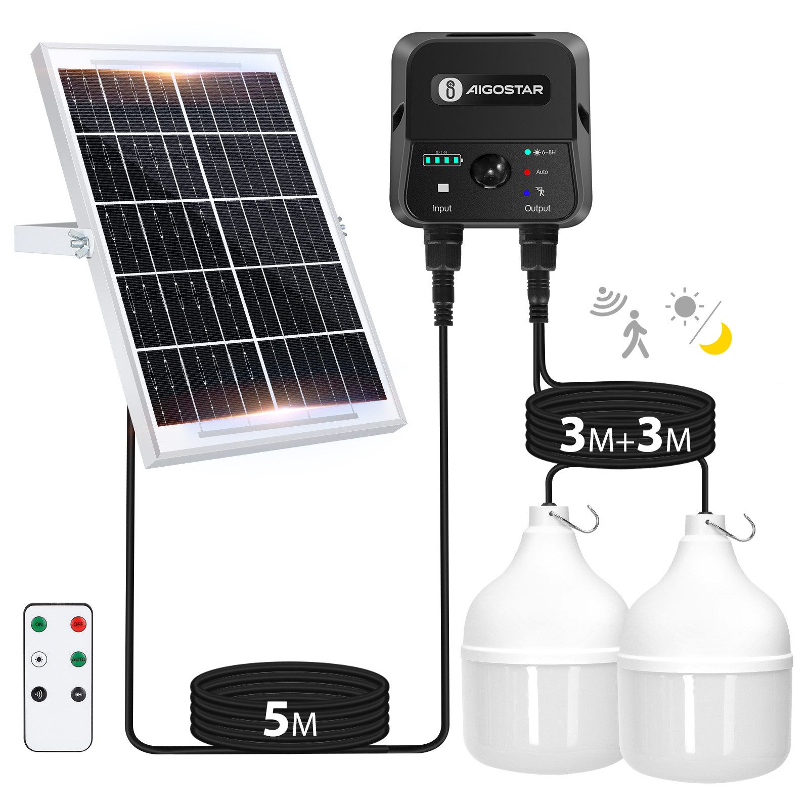 Aigostar LED Solarleuchte Aigostar Solarlampe für günstig online kaufen
