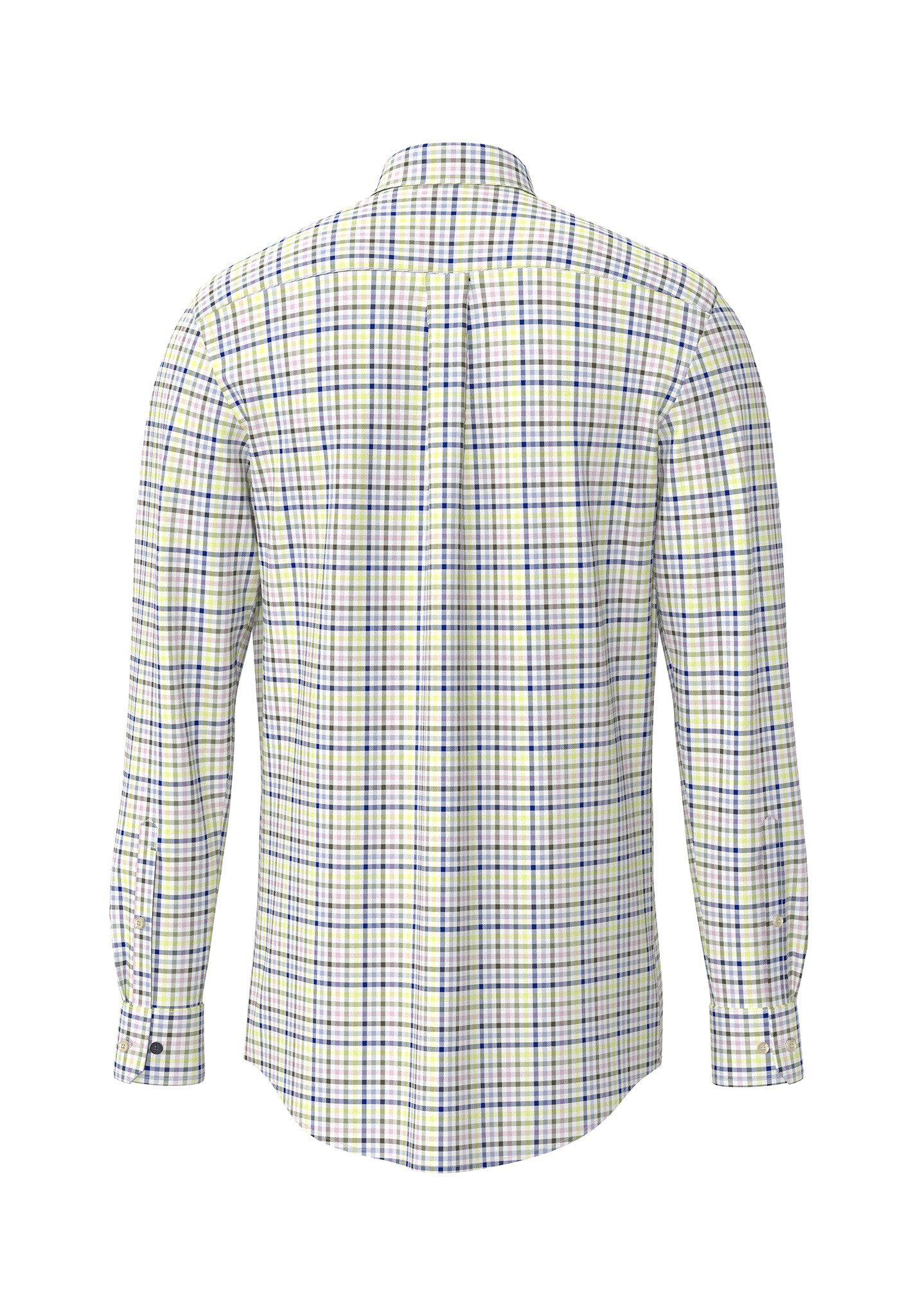 FYNCH-HATTON Karohemd Multicolor Washed Oxford normale Passform, aus Baumwo günstig online kaufen