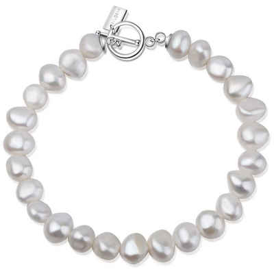 AILORIA Armband MENOA armband silber/weiße perle, Armband Silber/weiße Perle