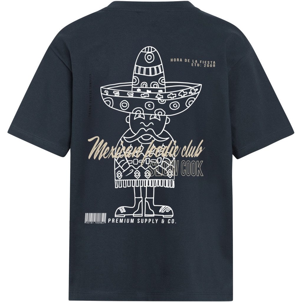 GRUNT T-Shirt Tijuana (1-tlg) Stylischer Print auf der Rückseite