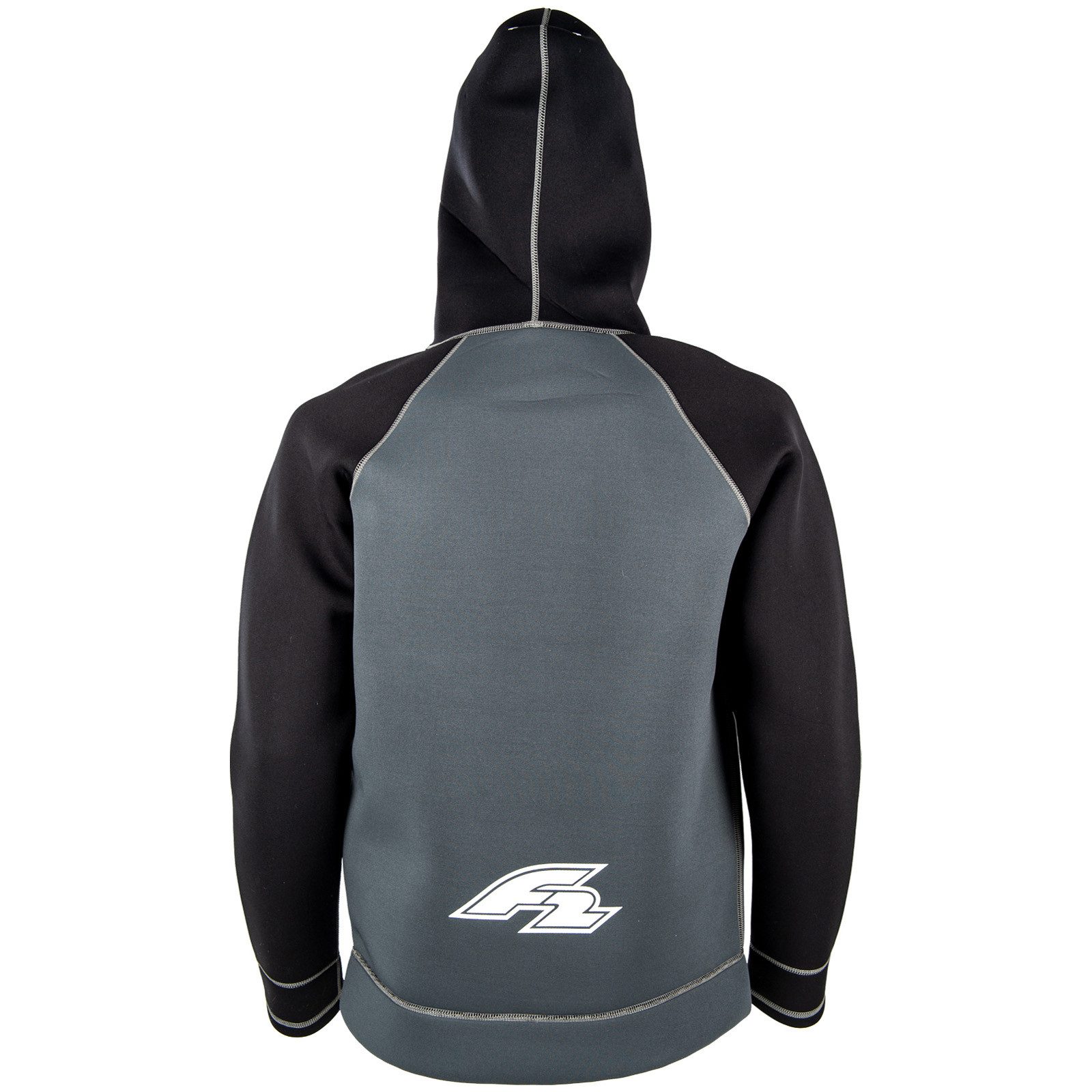 F2 Neoprenanzug F2 Neopren Oberteil Kite Hoodie 4/3mm M Schwarz 2024/25