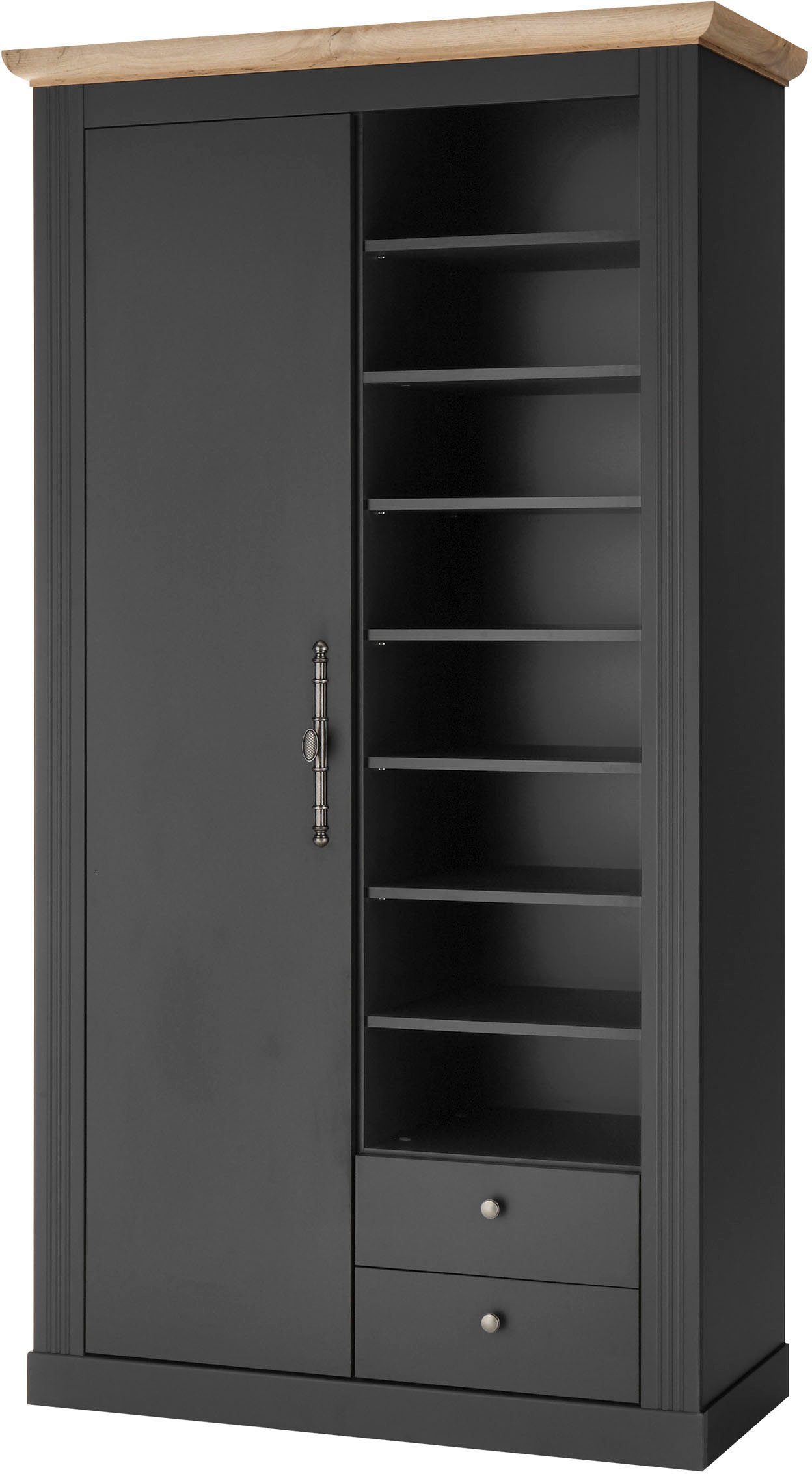 ca. Grau affaire dunkel Breite WESTMINSTER Home Stauraumschrank 108 cm