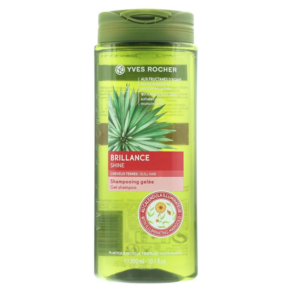 Yves Rocher Haarpflege-Set, Brillance Shine, Haarshampoo, Volumen & Glanz