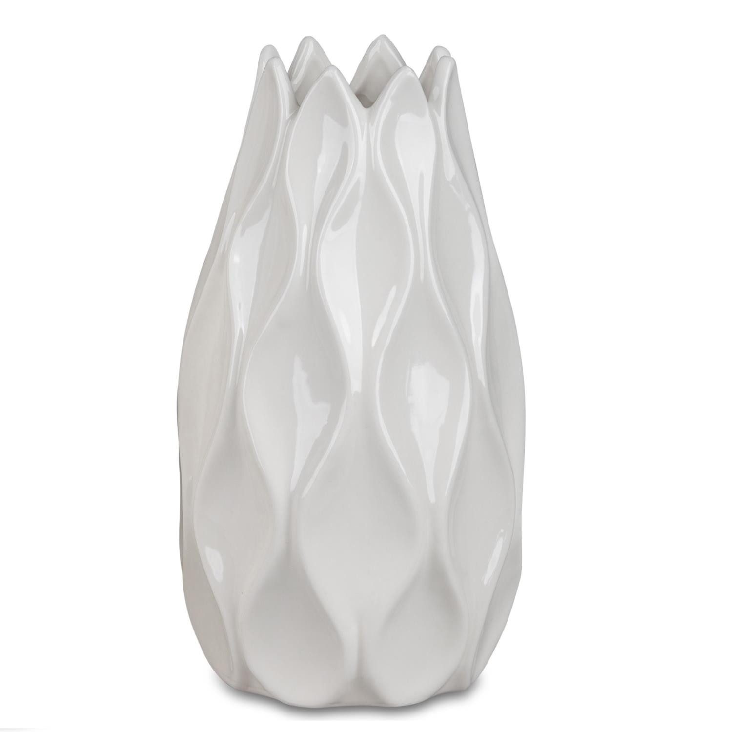 formano Dekovase Waben, Farbe: Weiß, Motiv: Waben günstig online kaufen