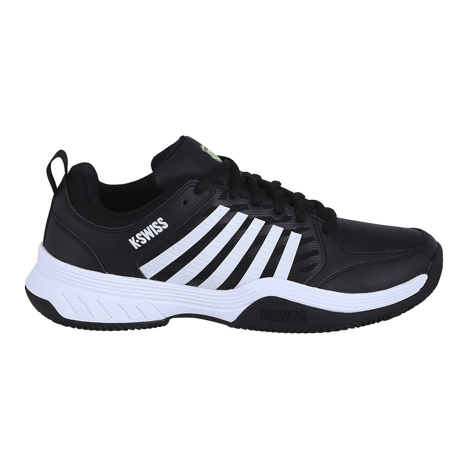 K-Swiss Performance Court Express HB Clay/Sandplatz schwarz/weiss Herren Tennisschuh
