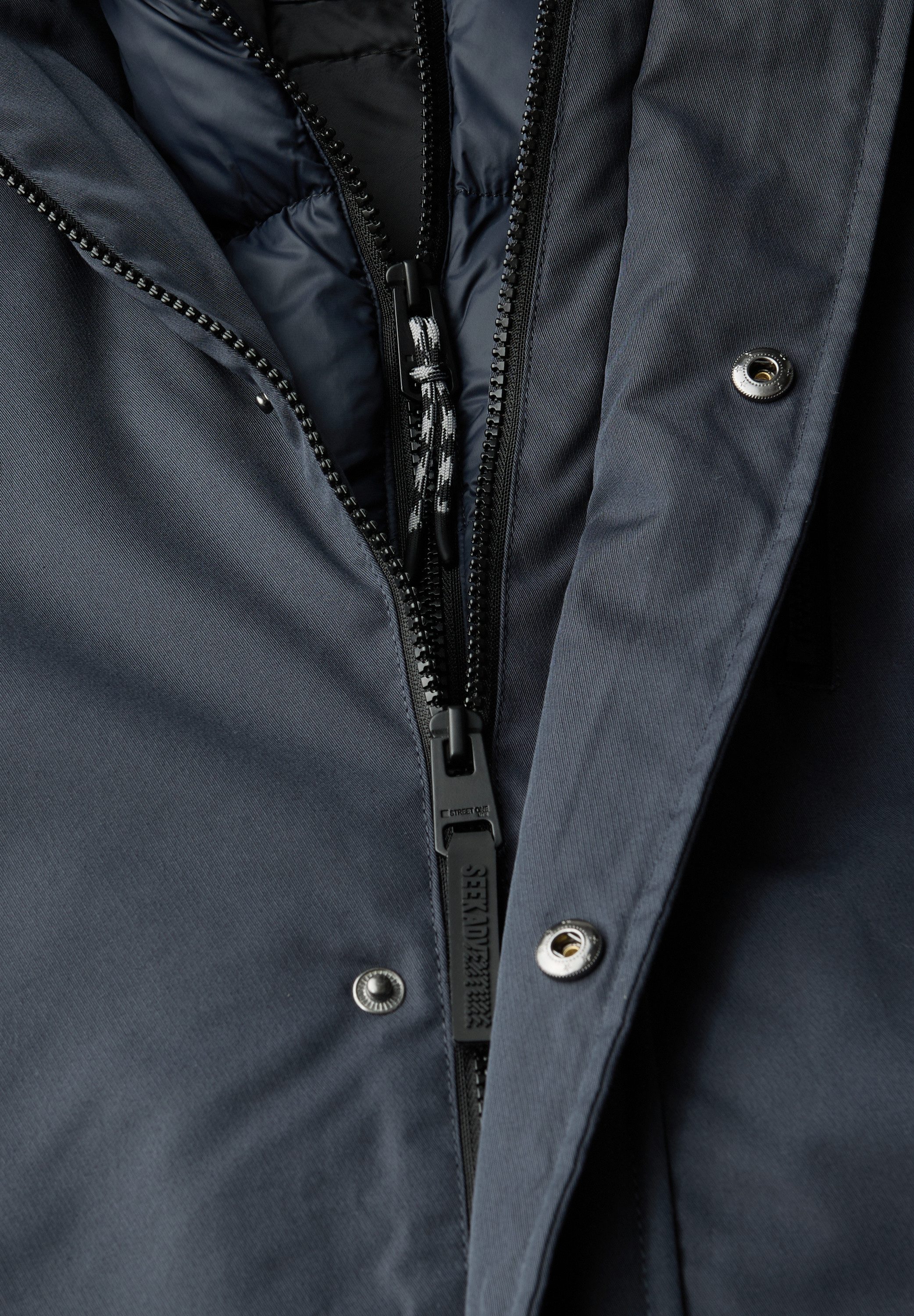STREET ONE MEN Winterjacke mit Kapuze