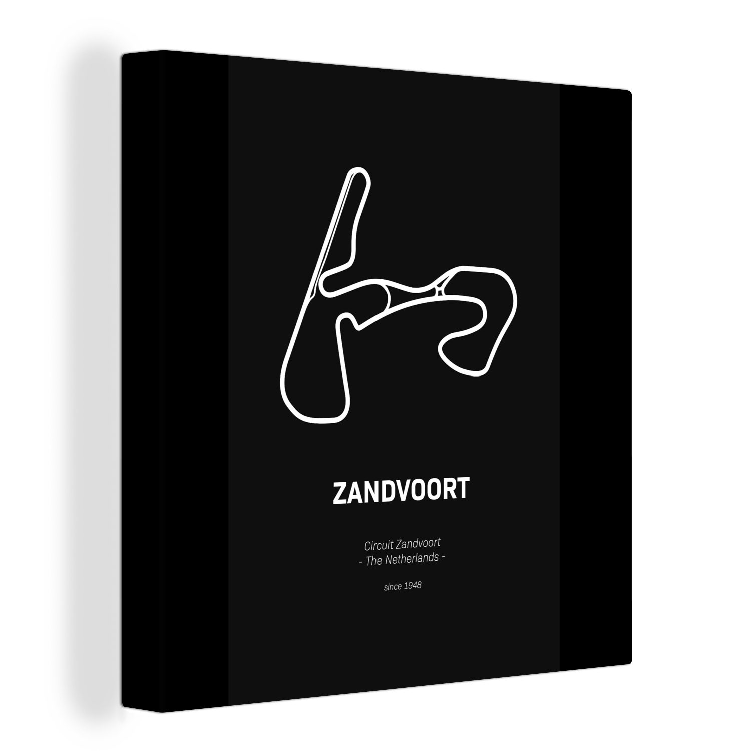 OneMillionCanvasses® Leinwandbild Formel 1 - Zandvoort - Rennstrecke, (1 St), Leinwand Bilder für Wohnzimmer Schlafzimmer