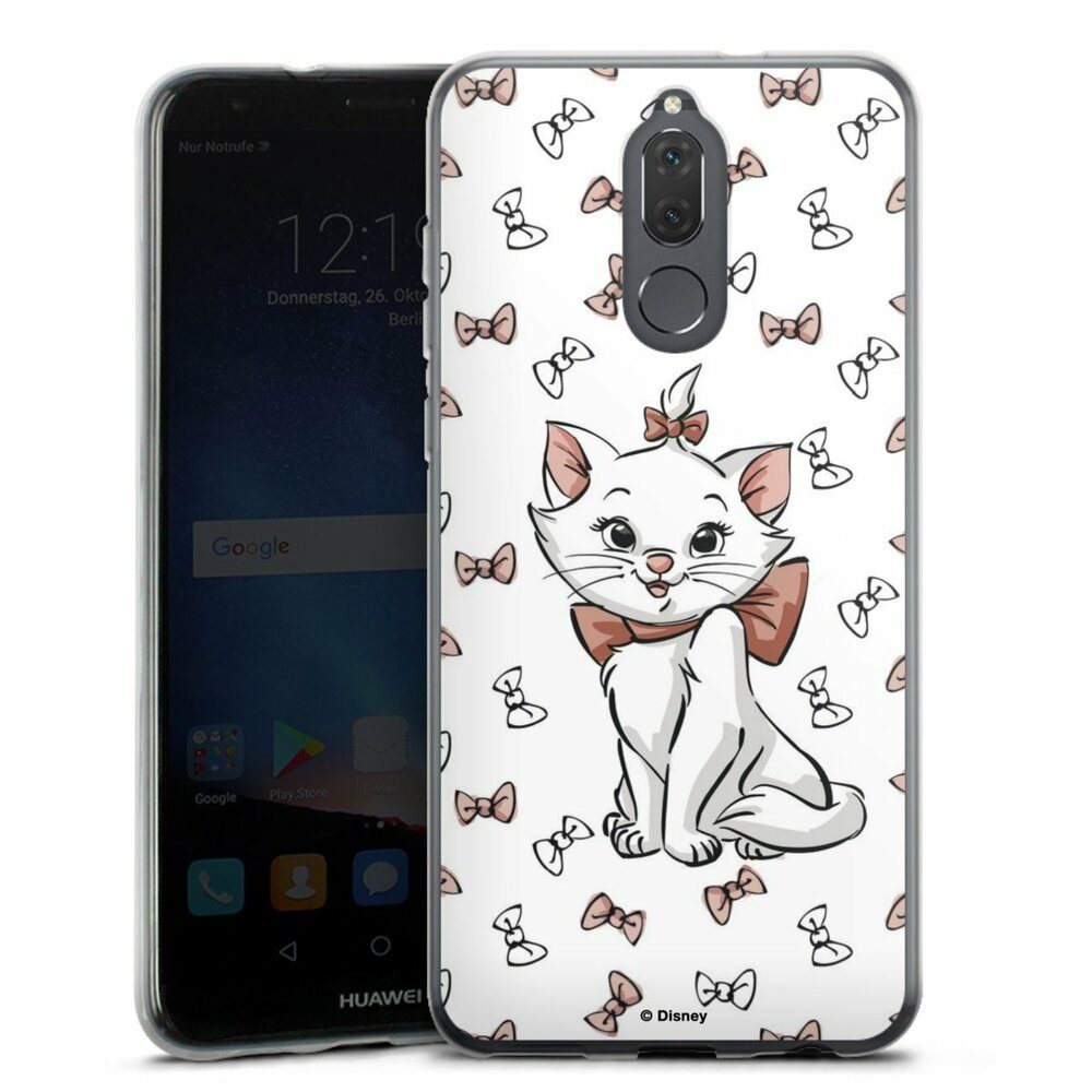 DeinDesign Handyhülle Aristocats Marie Disney Katze Marie Shy, Huawei Mate 10 lite Silikon Hülle Bumper Case Handy Schutzhülle