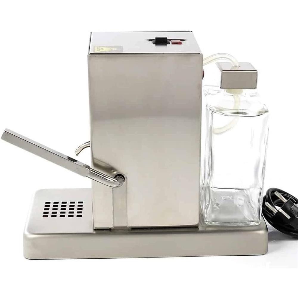 La Piccola Espressomaschine Piccola Satina Espressomaschine ESE-Pads 44 mm Edelstahl, kompakte Größe, leistungsstarker Thermoblock, schnelles Aufheizen, Made in Italy