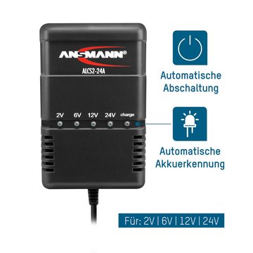 ANSMANN AG KFZ Automatik-Ladegerät Inkl. Kfz-Batterietester Universal-Ladegerät