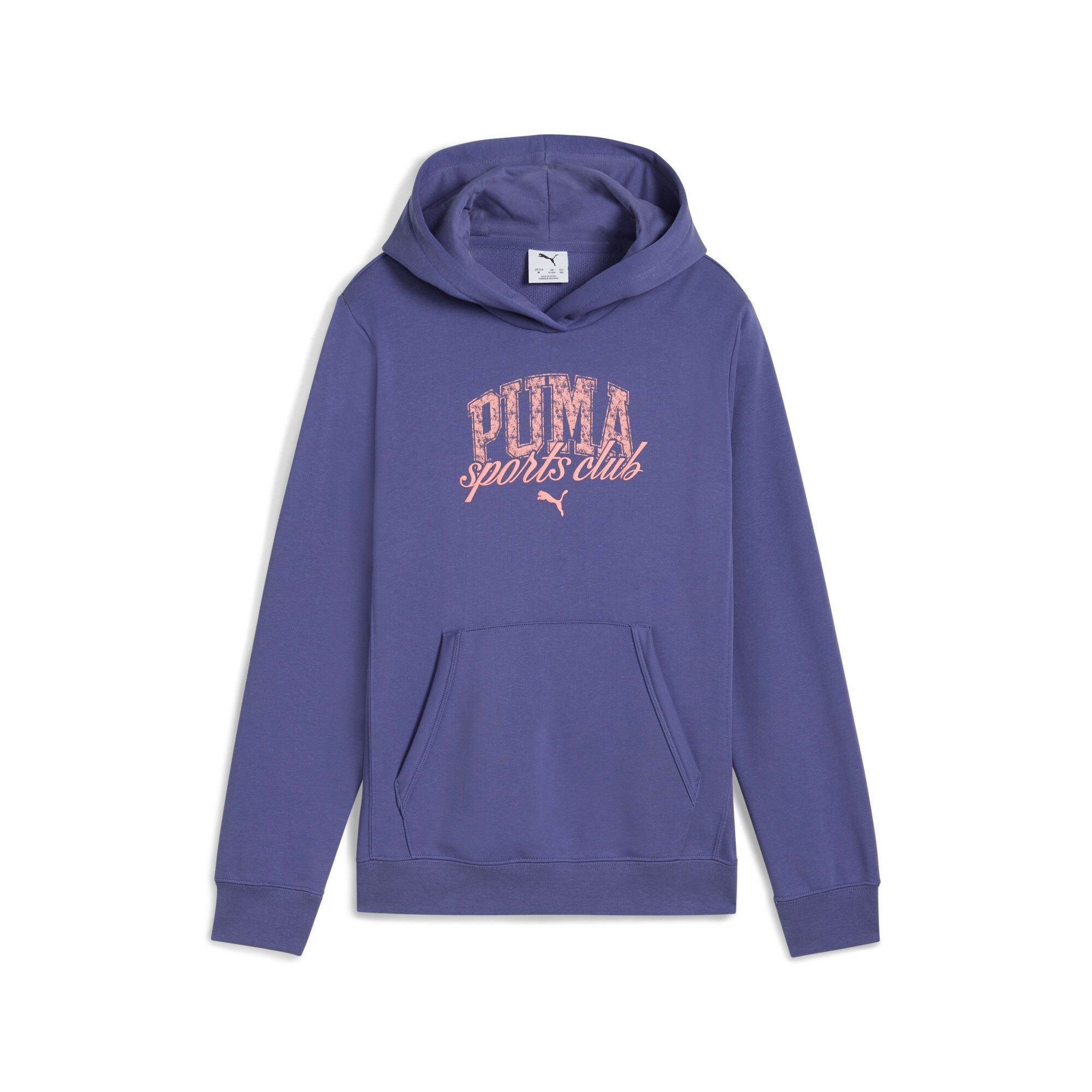 PUMA Kapuzensweatshirt CLASS HOODIE TR G mit Gummiprint-Grafik, mit Rundhalsausschnitt