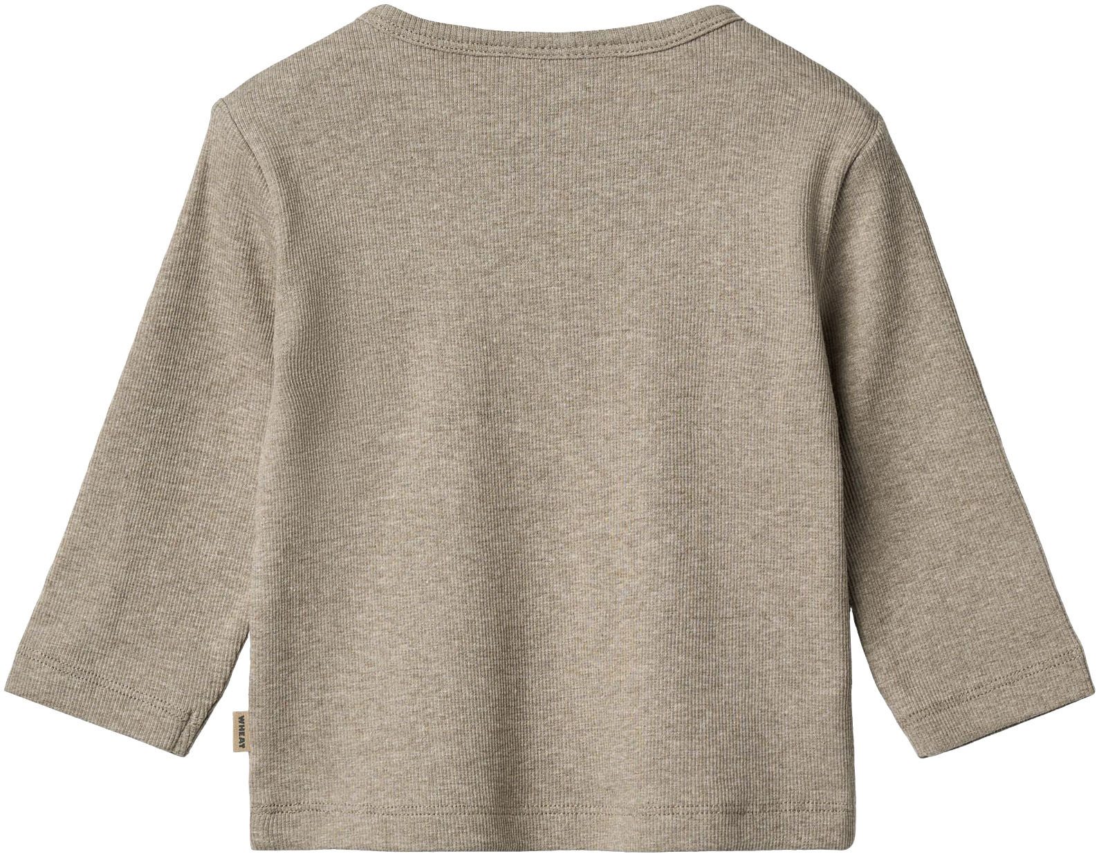 WHEAT Langarmshirt Milo in toller Rippen-Qualität