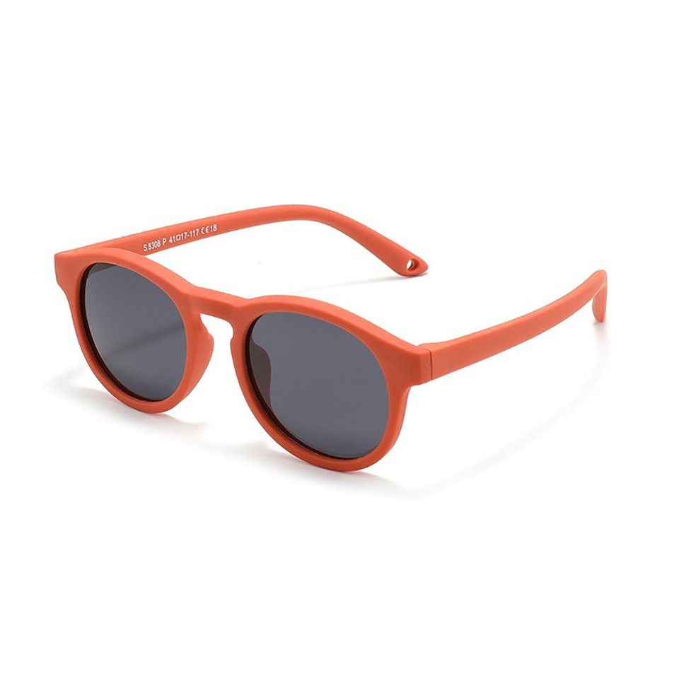 PACIEA Sonnenbrille PACIEA Sonnenbrille Kinder orange Jahre mit Schutz Band 0-3 UV400 100