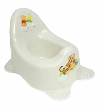 KiNDERWELT Babybadewanne 6er Disney Winnie Pooh perlweiß Badewanne + mehr, (6er Set), mit Ablaufstöpsel