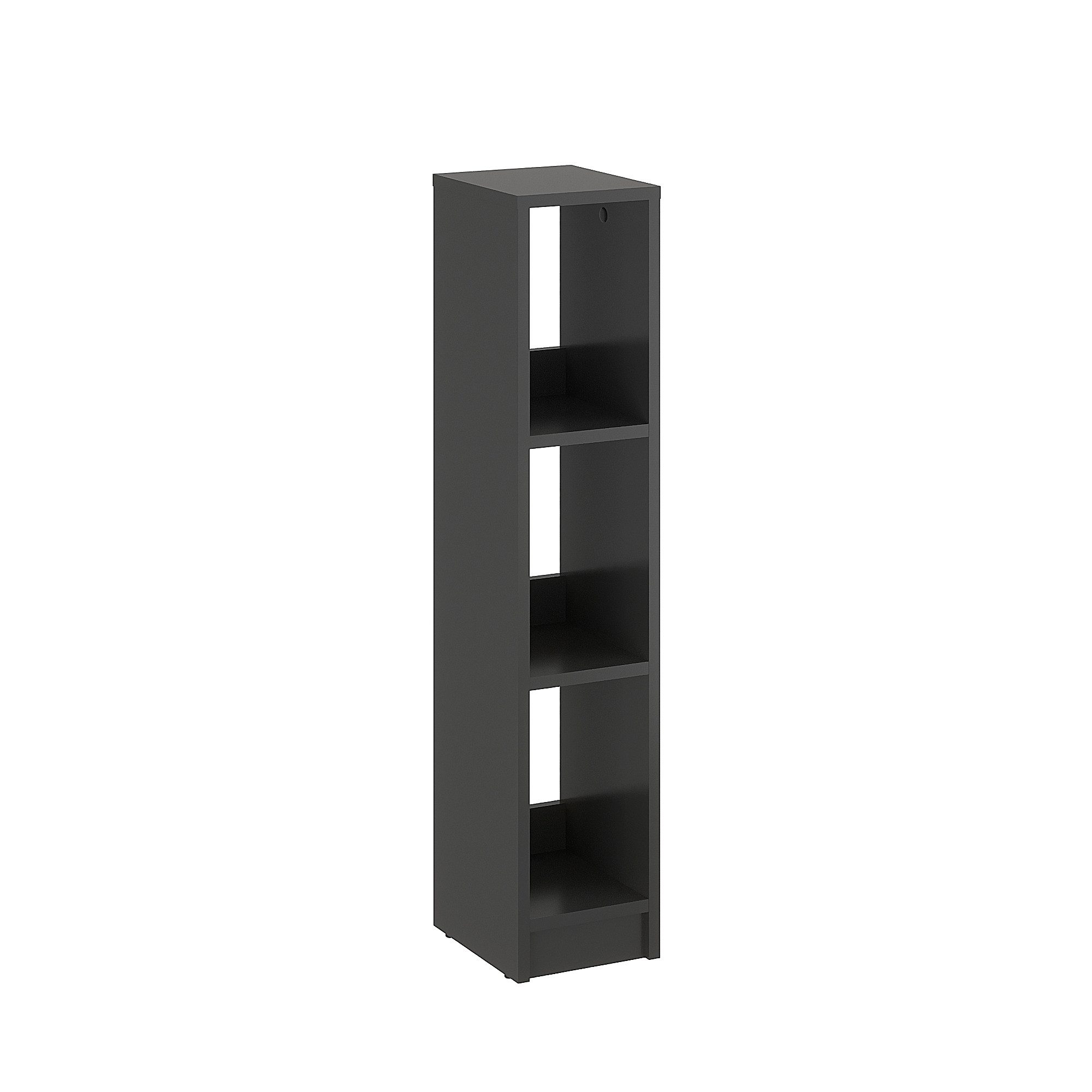 KOMTO Bücherregal LAKO Bücherregal 20-30 cm Breit, Schmales Regal mit 3-7 Fächern