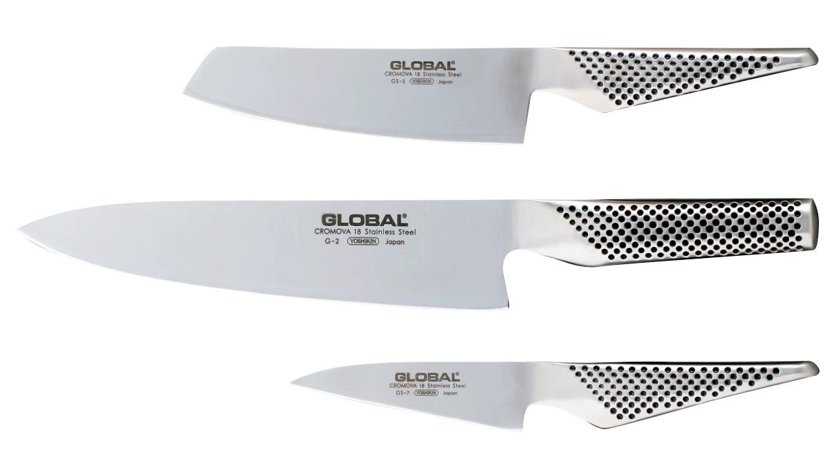 GLOBAL Ножи-Set Global G-257 Ножиset 3 teilig, G-2, GS-5 und GS-7, G-257