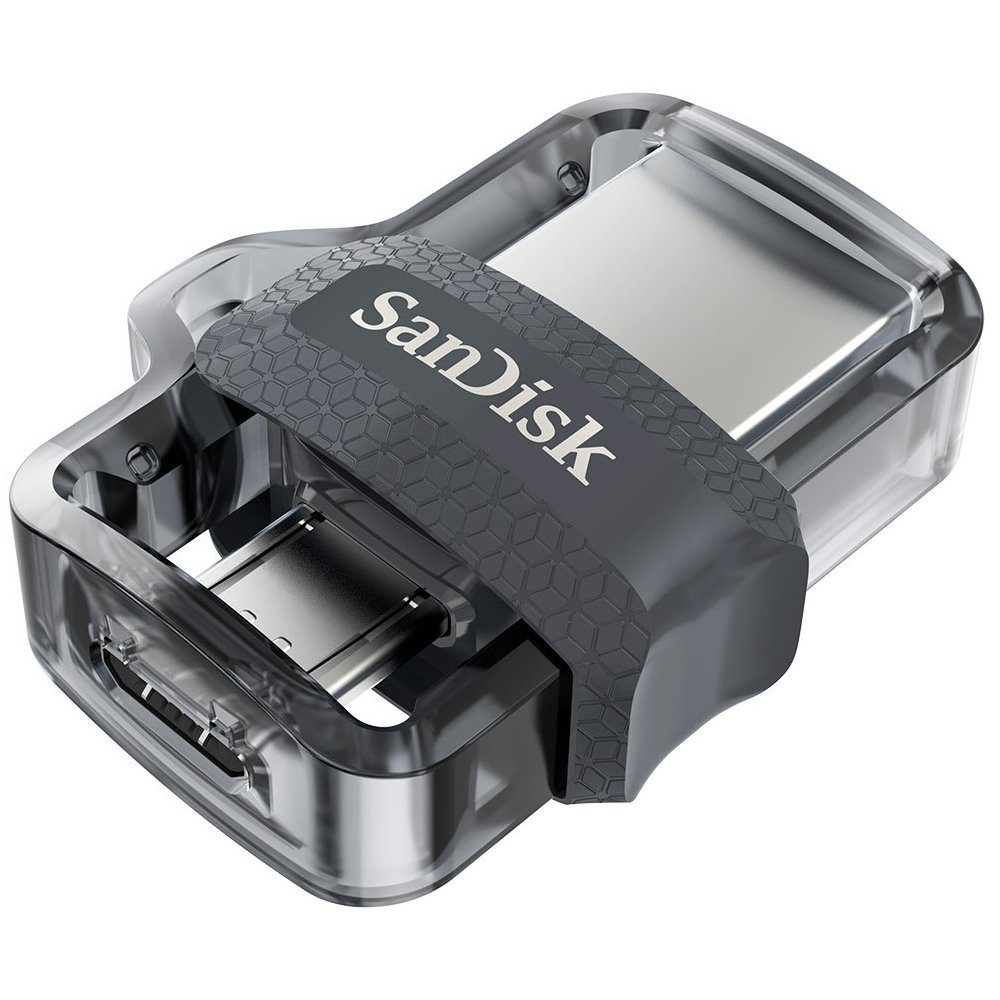 Ultra Dual USB Drive m3.0 128 GB - Speicherstick - grau USB-Flash-Laufwerk