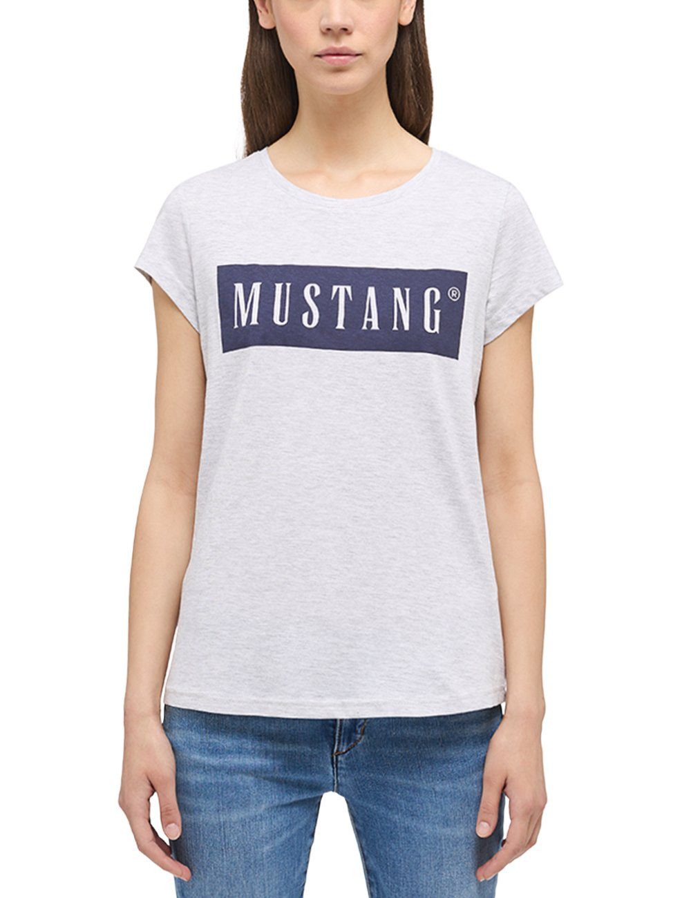 MUSTANG Kurzarmshirt Damen Style Alina