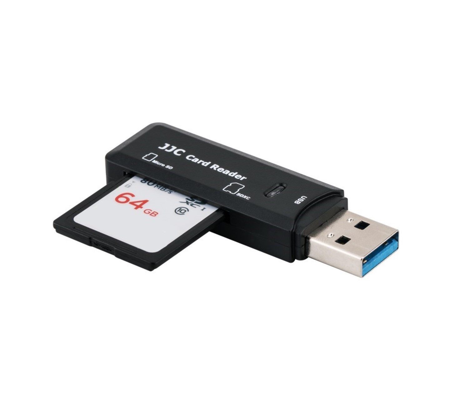 JJC Speicherkartenleser Card Reader für SD und Micro SD Karten Schnell und Kompakt