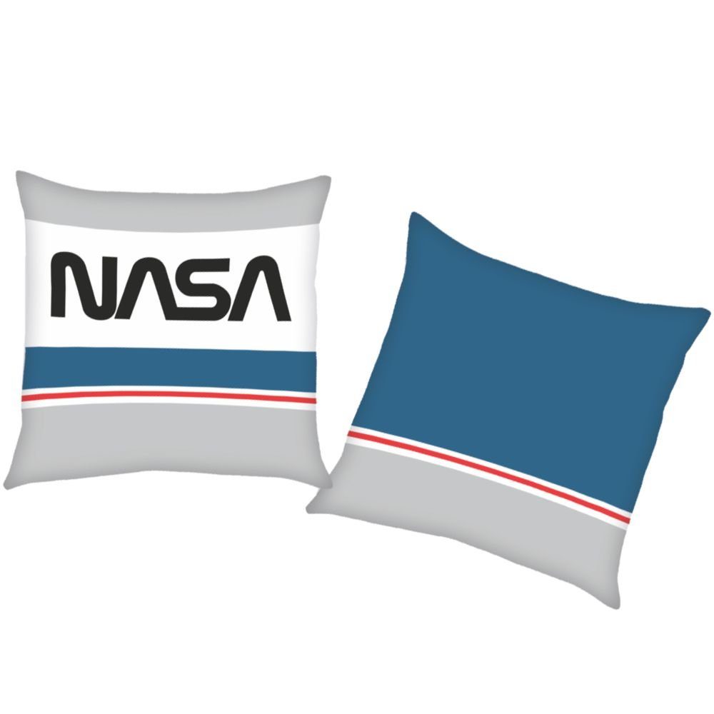 Herding Декоративні подушки Stripes NASA 40 x 40 cm Kinder Deko-Kissen Wende-Motiv