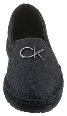 Calvin Klein ELDA 9T *I Espadrille mit CK Metallelement, schmale Form