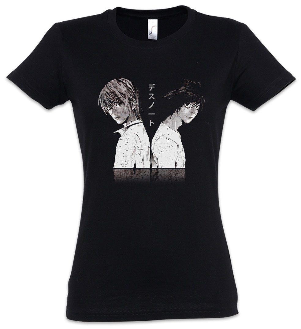 Urban Backwoods Print-Shirt Death Note Duo Damen T-Shirt Kamado Nezuko Slayer Zenitsu Inosuke (1-tlg) Hashibira Demon Muzan Kibutsuji