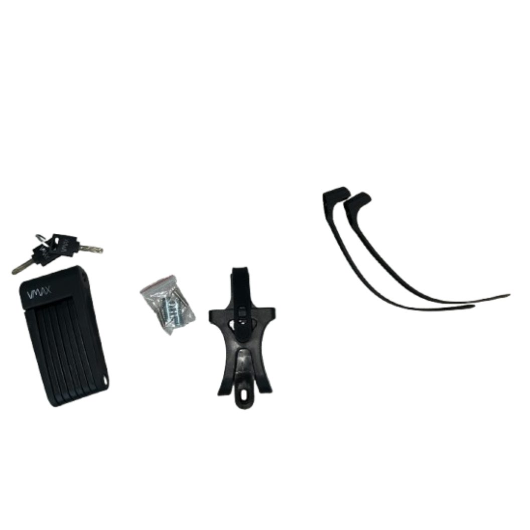 VMAX Faltschloss Faltschloss mit Halterung – Robustes Sicherheitsschloss