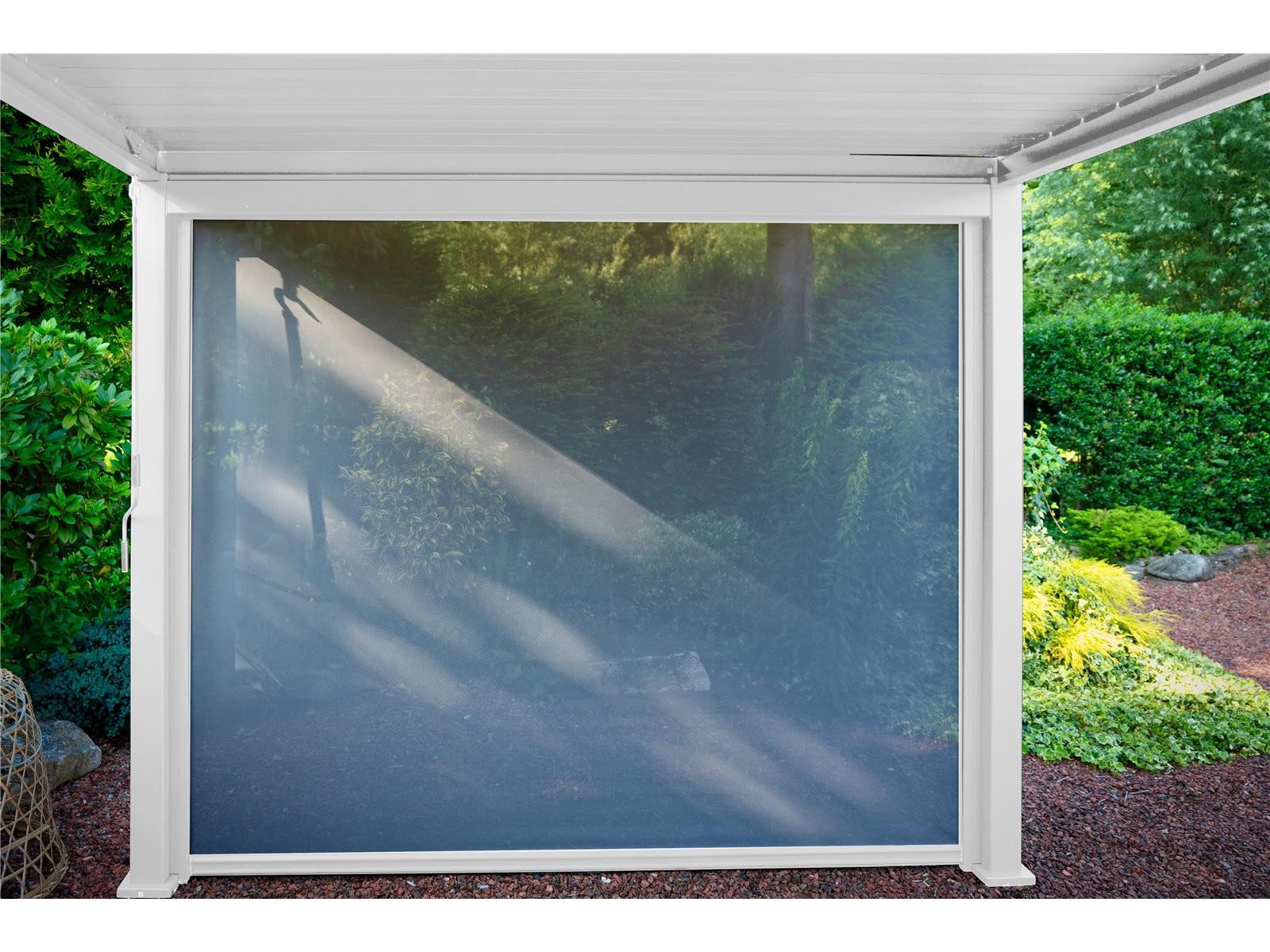 Thumbnail - Green Spirit Pergola »Mirador« Sonnenrollo für 3m Pergola Sichtschutz Windschutz Rollo, (1-tlg., ein Sonnenrollo für Gre...