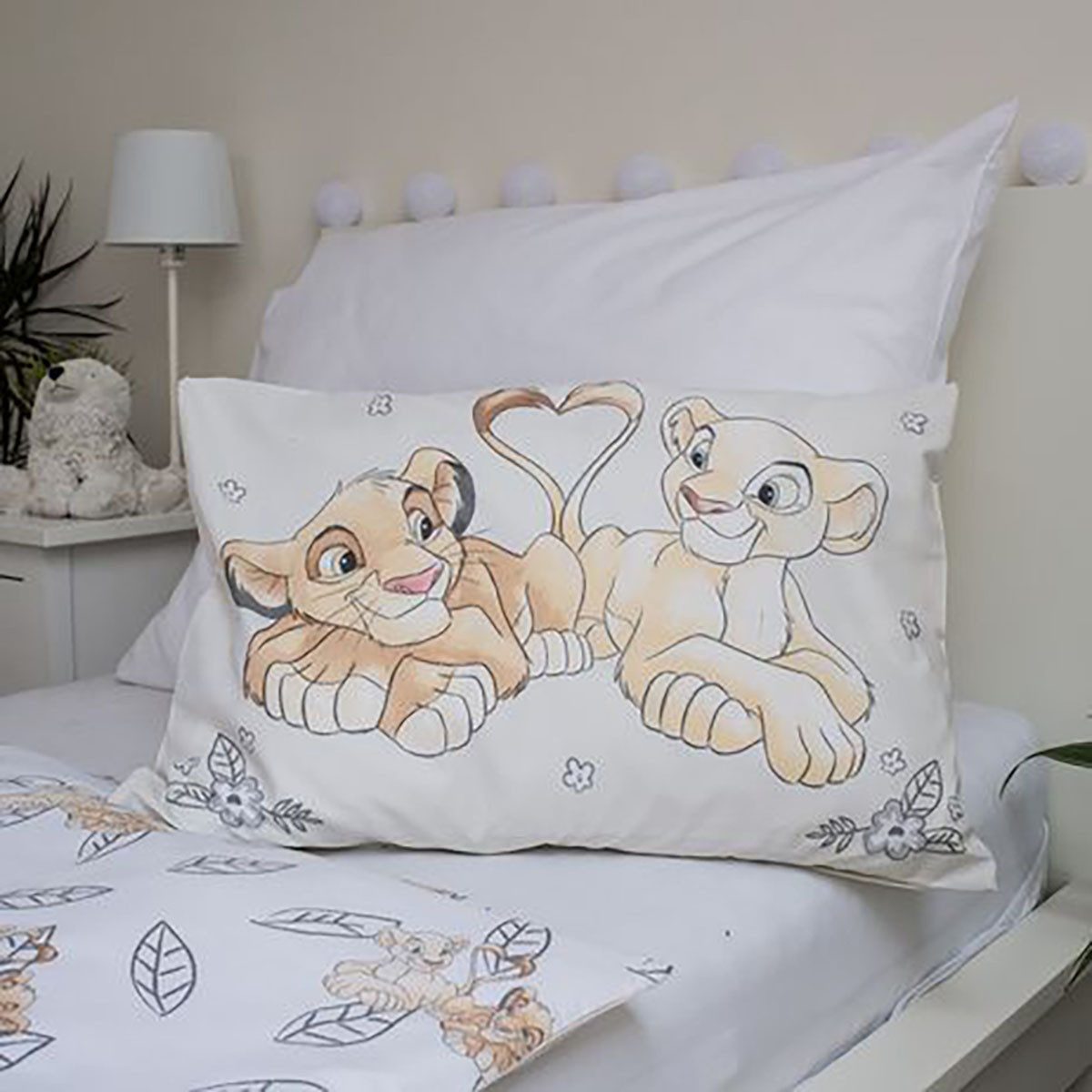 Disney Kinderbettwäsche König der Löwen, Renforcé, 2 teilig, mit Reißverschluss – Bild 4 von 5