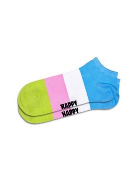 Happy Socks Sneakersocken (Set, 3-Paar) mit bunten Mustern