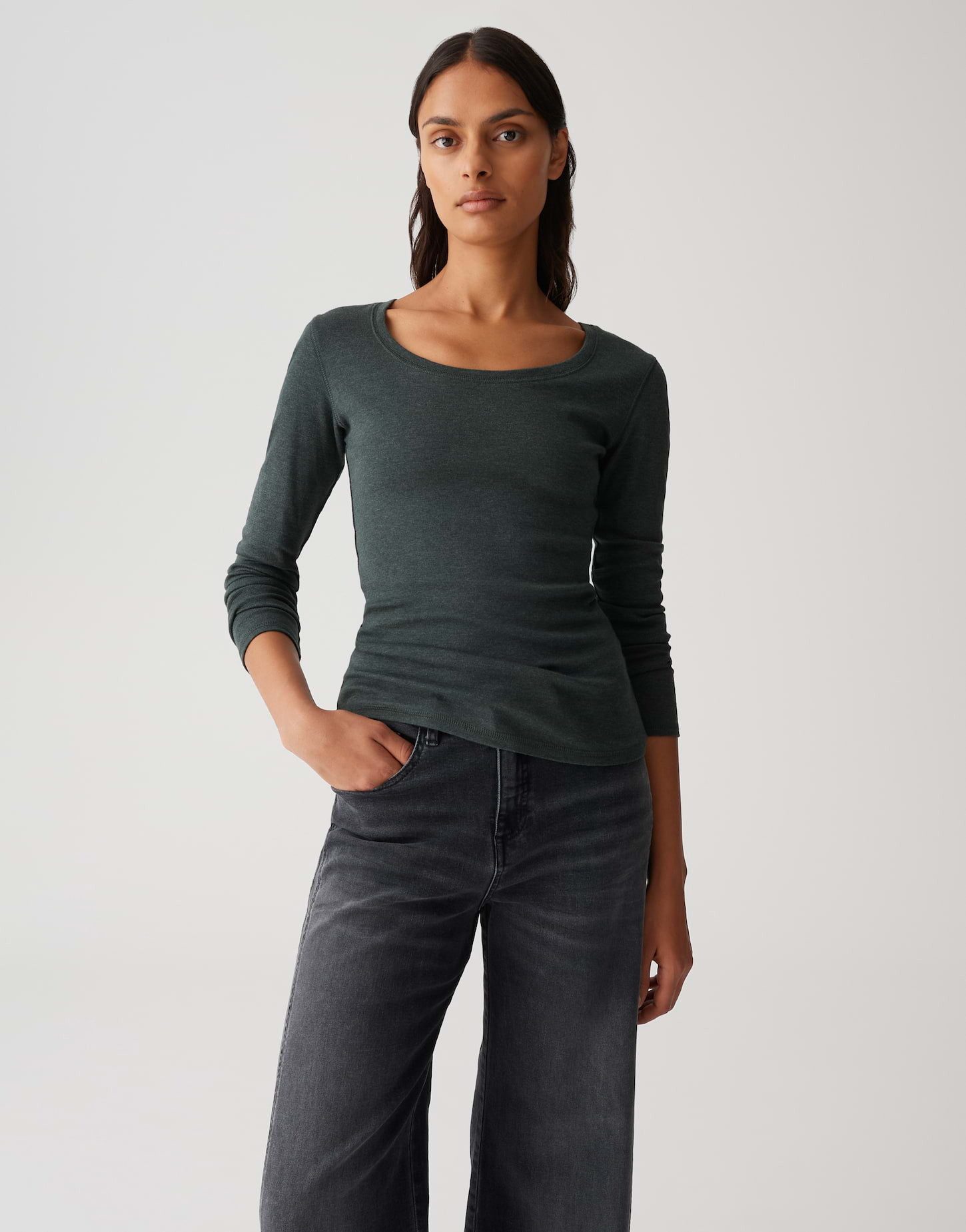 OPUS Langarmshirt SORANA aus BCI Cotton günstig online kaufen
