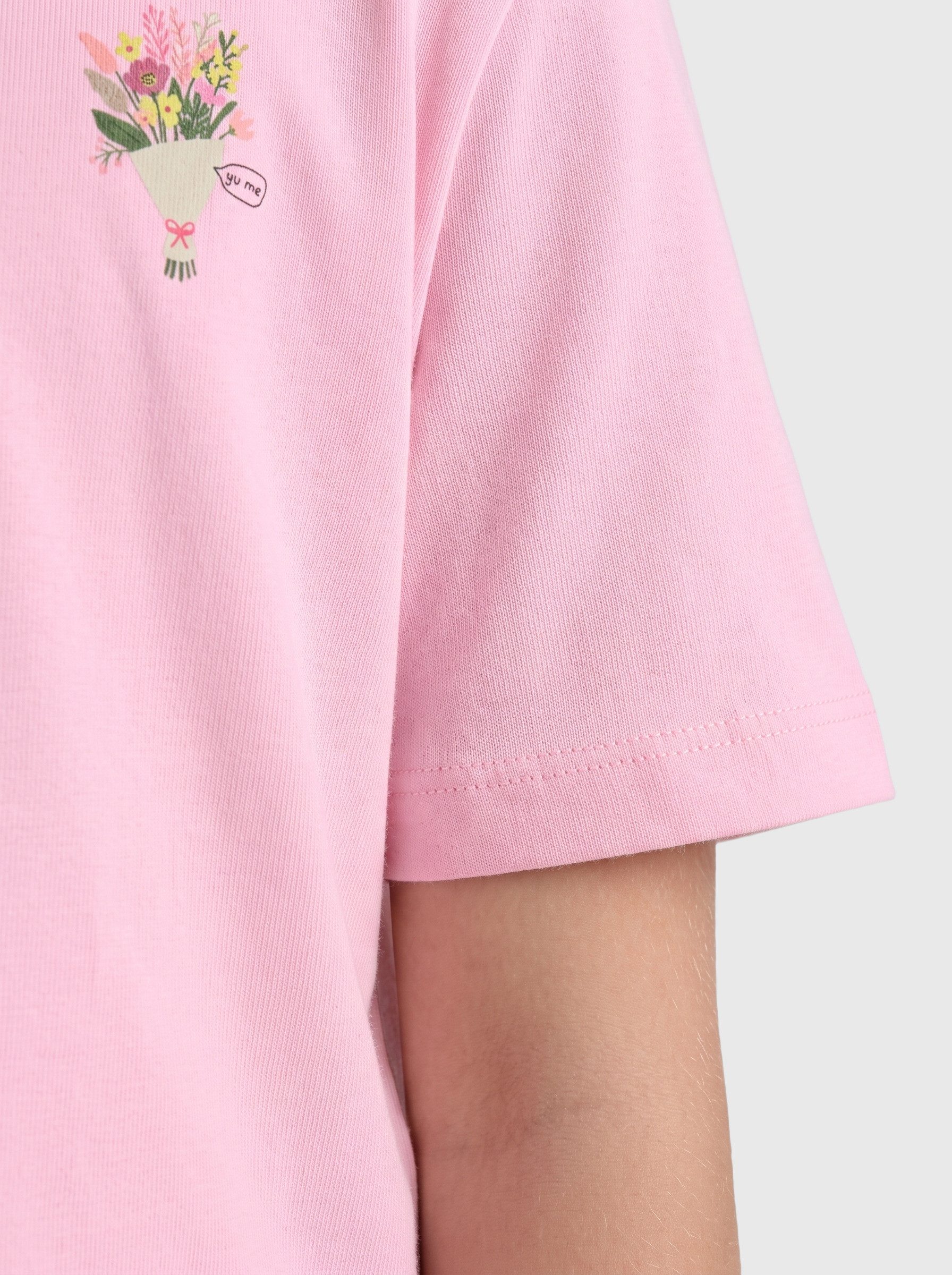 KIDS ONLY T-Shirt KOGREX FLOWER S/S TOP JRS 2-PACK (Packung, 2-tlg) mit süßen Brustmotiven – Bild 4 von 5