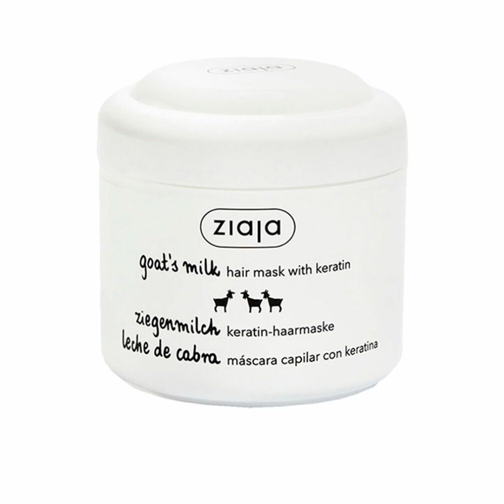 Ziaja Tagescreme Leche De Cabra Mascarilla Para El Cabello mit Keratin 200ml