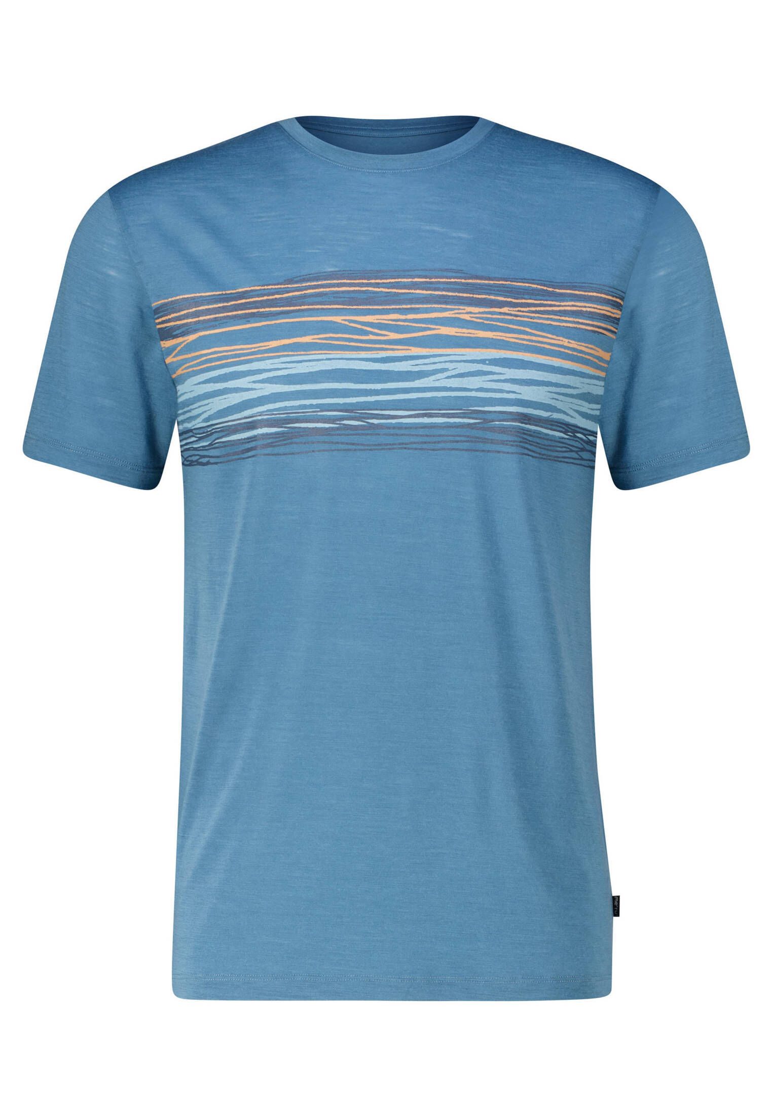 Meru T-Shirt Herren Funktionsshirt mit Wolle günstig online kaufen