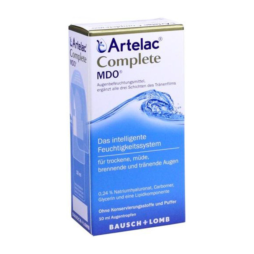Mann MDO Augentropfen Augenpflege-Set 10 Dr. ml Complete ARTELAC Gerhard