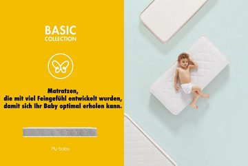 Kindermatratze Kokosfasern, Schadstoffgeprüft, Sommer- Winterseite, Wärmeregulierend, My Baby Mattress, 14 cm hoch, Zertifizierung nach EU Sicherheitsnorm DIN EN 16890