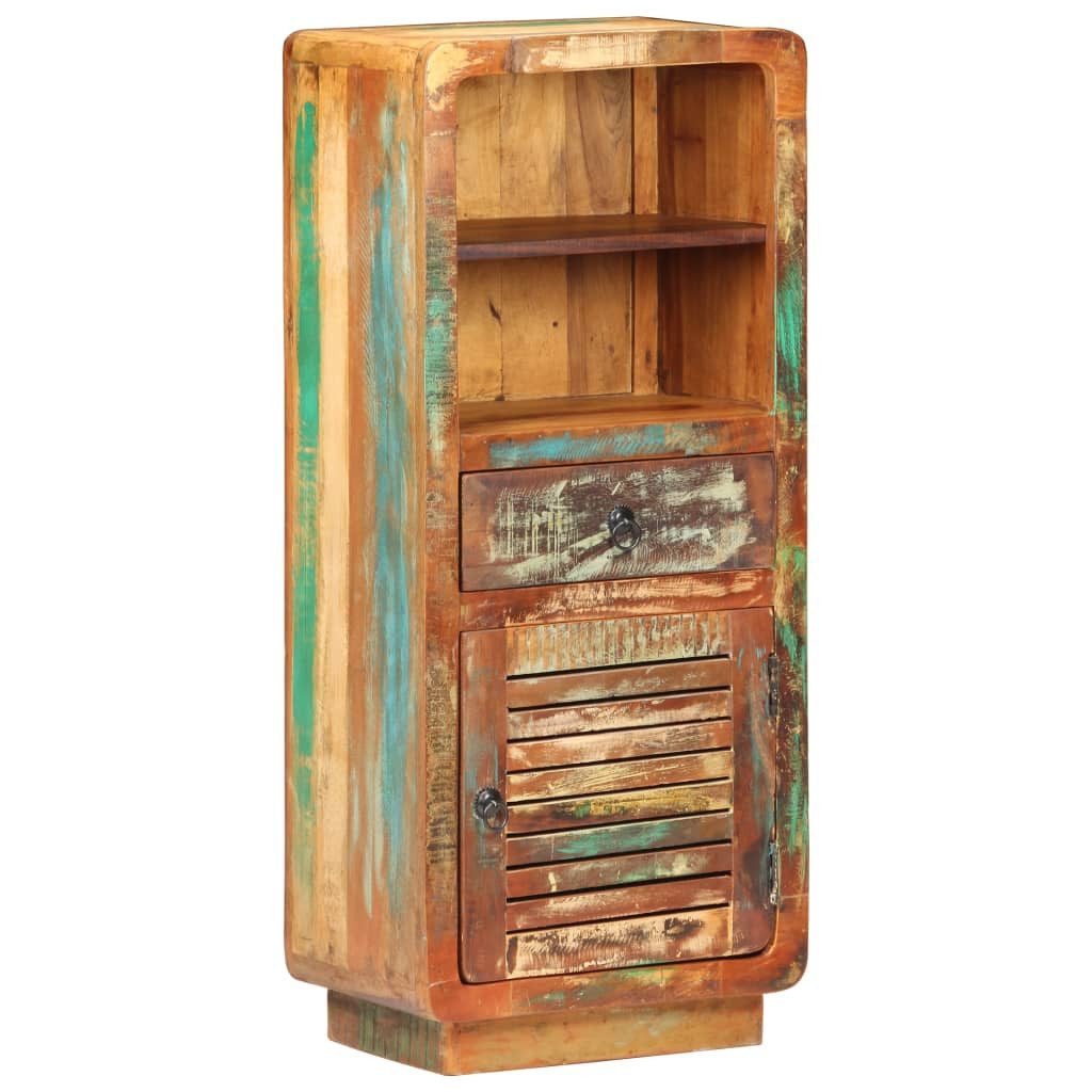 vidaXL Highboard NA Highboard 45x32x110 cm Altholz Massiv