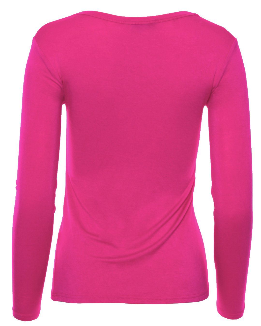 Muse Rundhalsshirt Basic Rundhals Langarmshirt Skinny günstig online kaufen